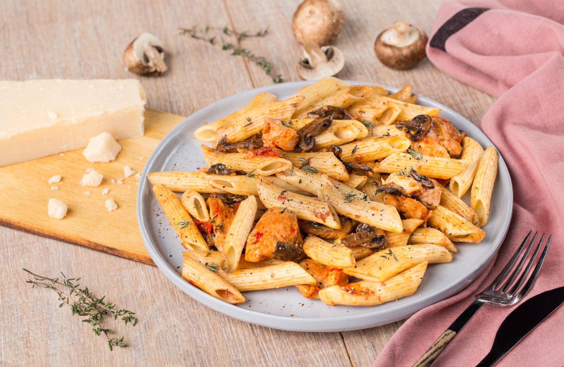 One pot pasta poulet - Recepten Cookeo | Moulinex