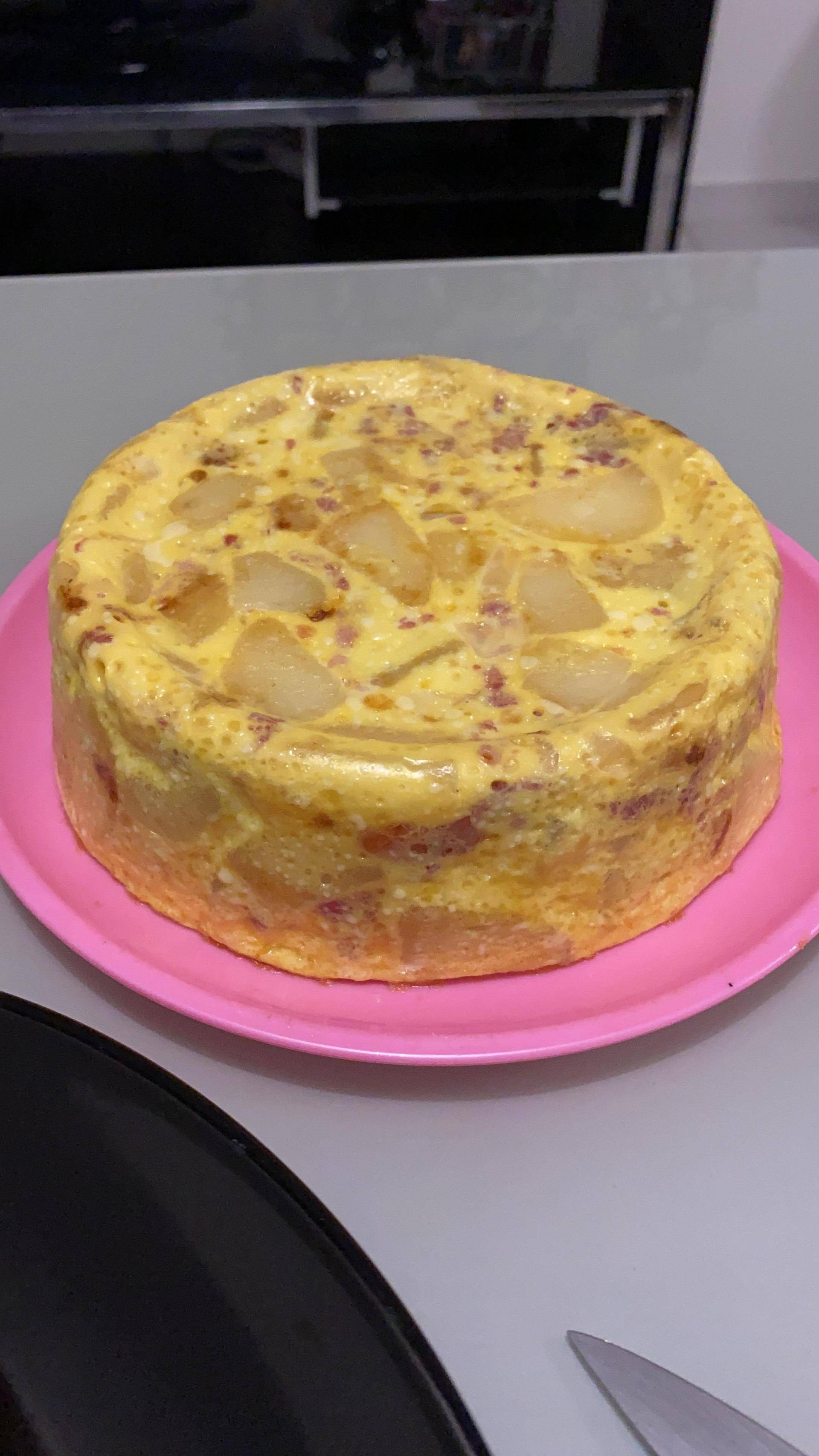 Tortilla lardons - Recette Cookeo | Moulinex