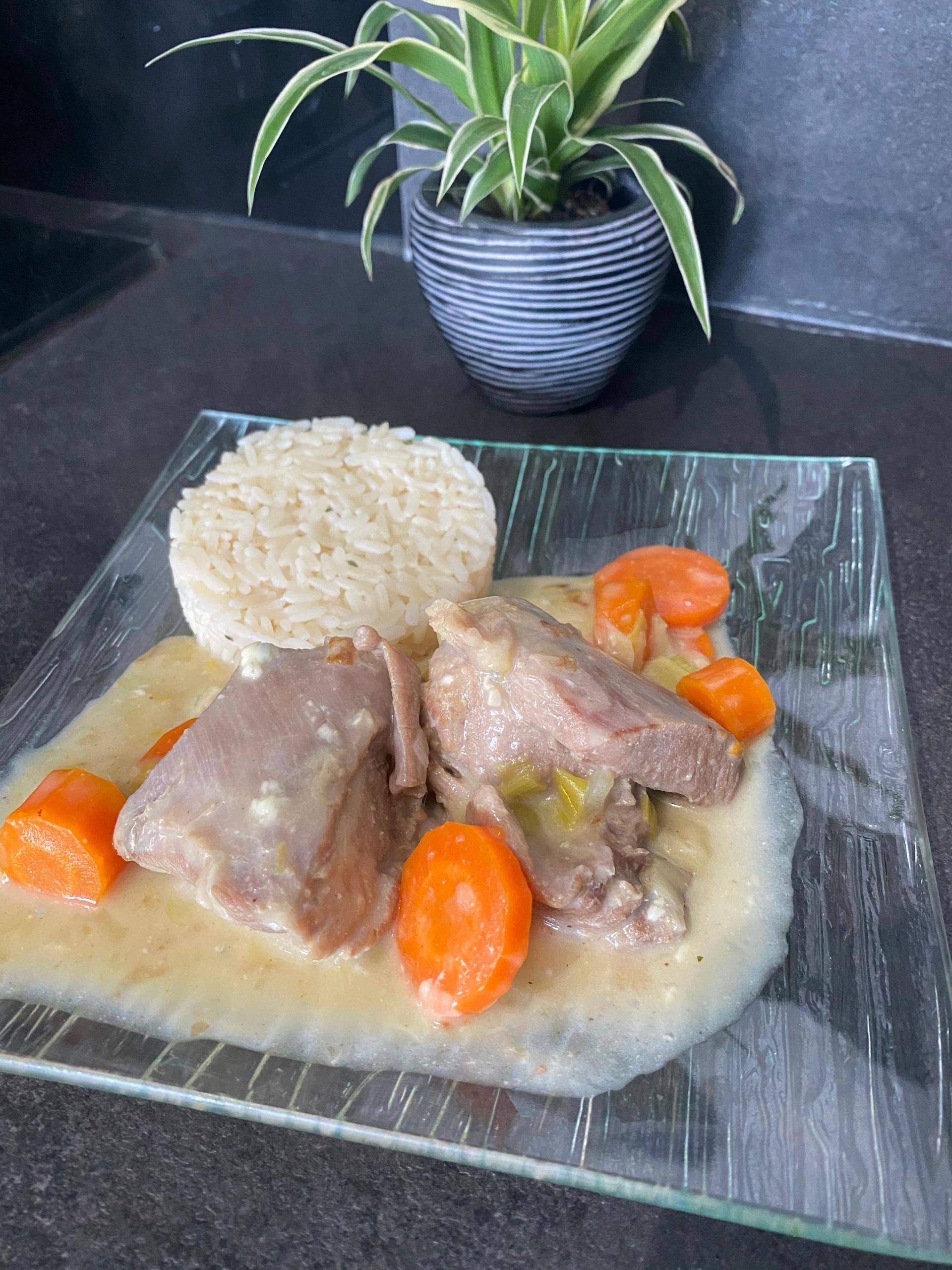 Blanquette de dinde à la fourme d’Ambert - Recette Cookeo | Moulinex