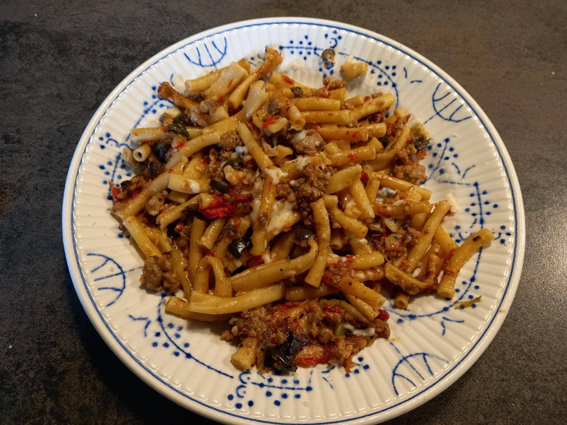 One pot pasta viande légumes - Recette Cookeo | Moulinex