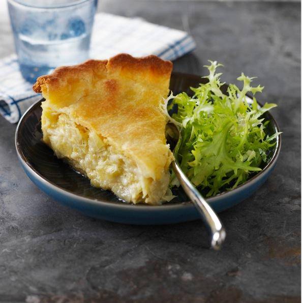 Tourte flamiche - Recette Companion | Moulinex
