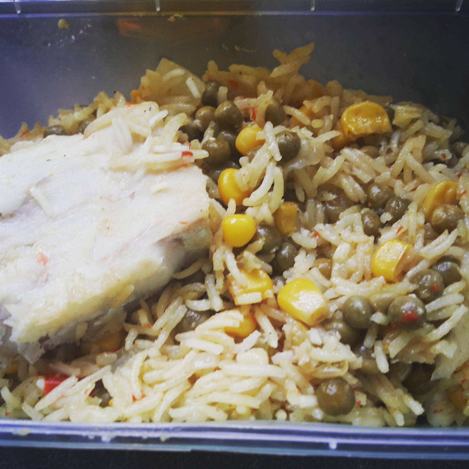 Cabillaud riz au curry et petits légumes - Recepten Cookeo | Moulinex