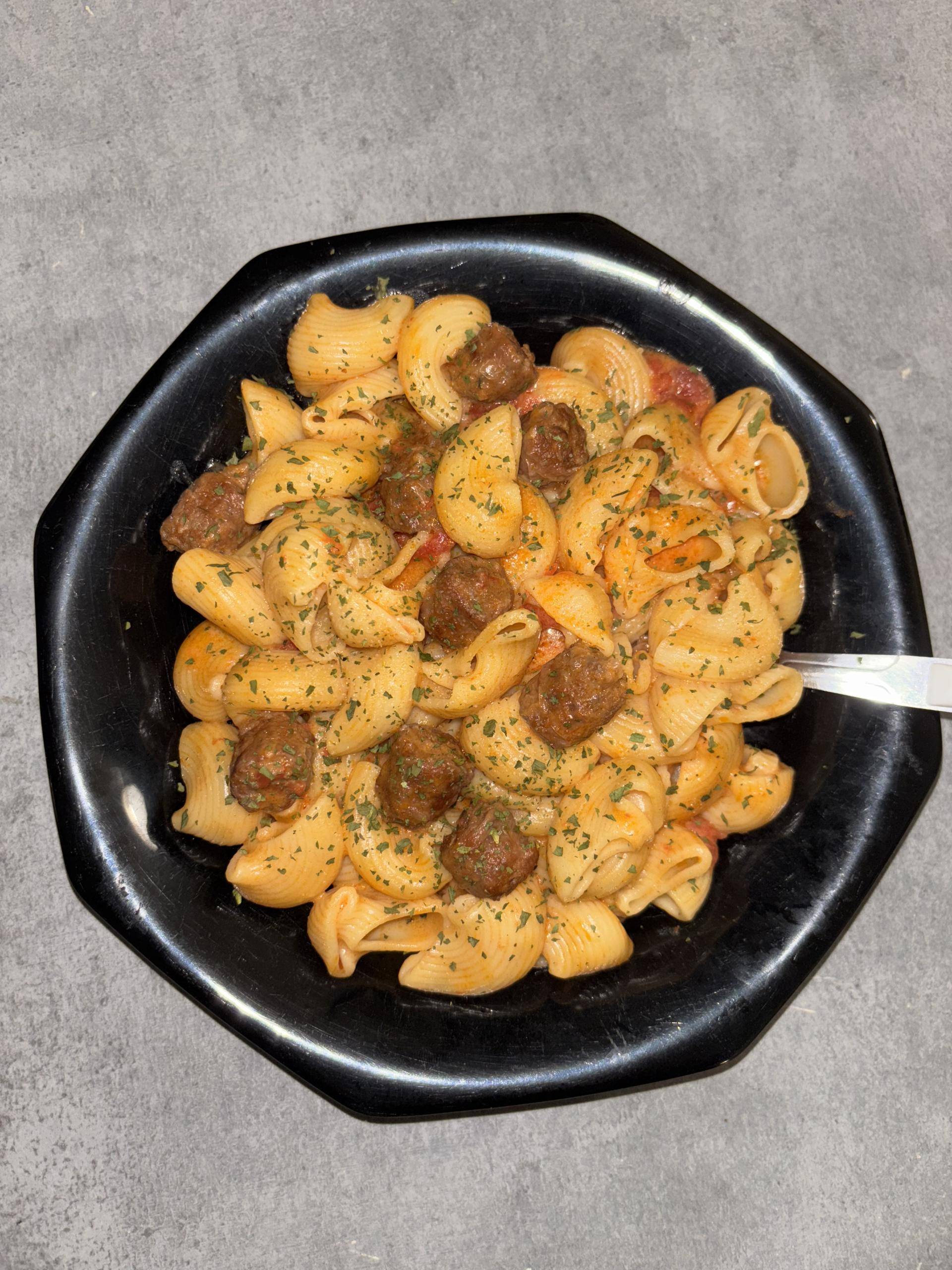 Pâtes aux merguez - Recette Cookeo | Moulinex