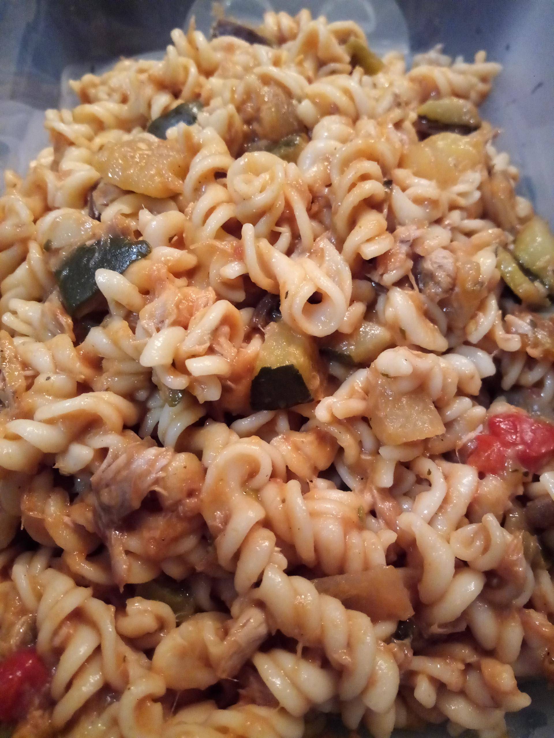 One Pot Pasta rapide ratatouille et thon - Recepten Cookeo | Moulinex