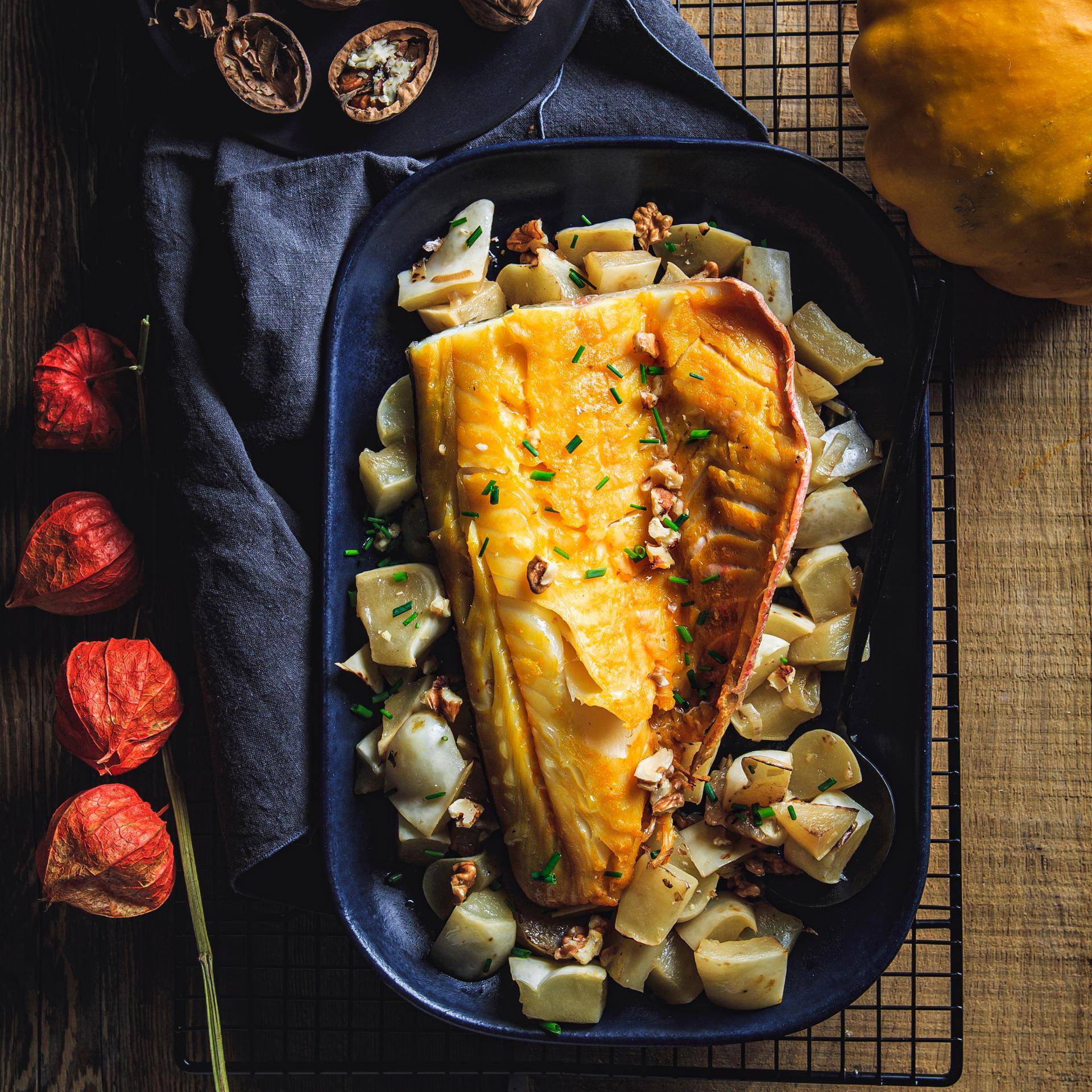 Poêlée pâtisson haddock - Recepten Cookeo | Moulinex