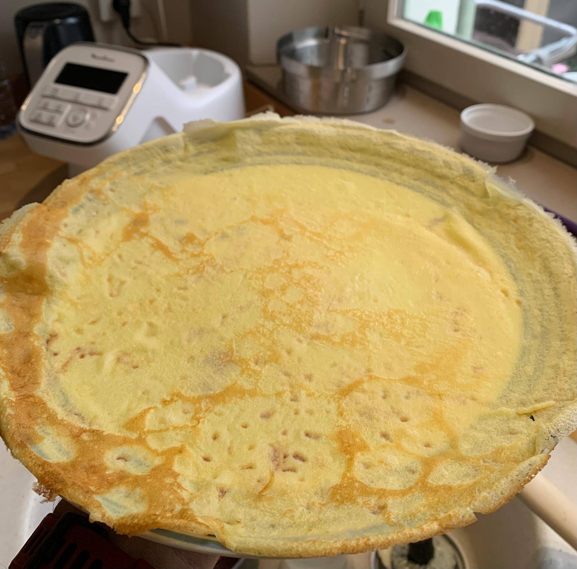 Crêpe (cf Françoise Bernard) - Recette Companion Connect XL | Moulinex