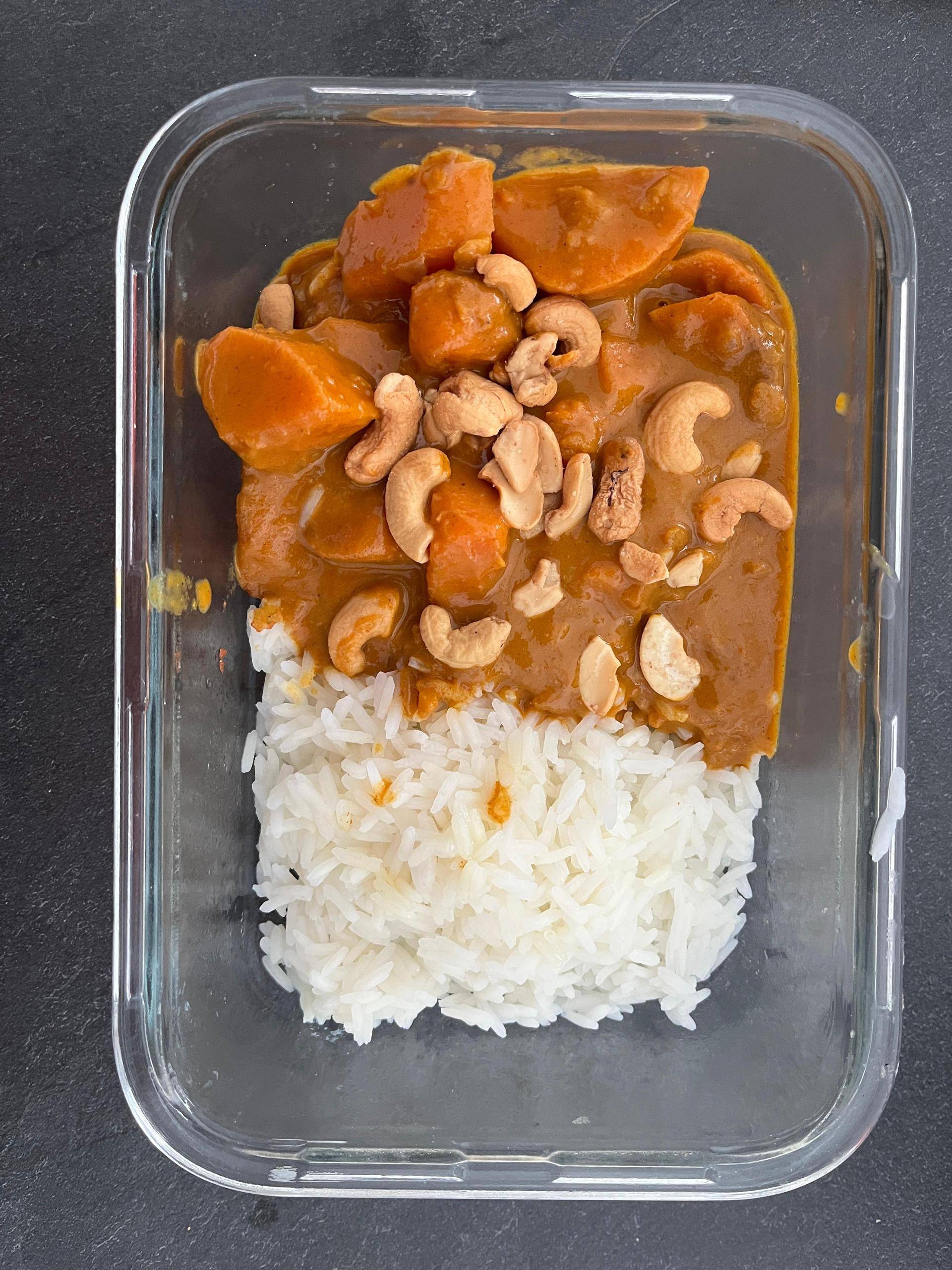 Curry de patates douces - Recepten Companion Connect XL | Moulinex
