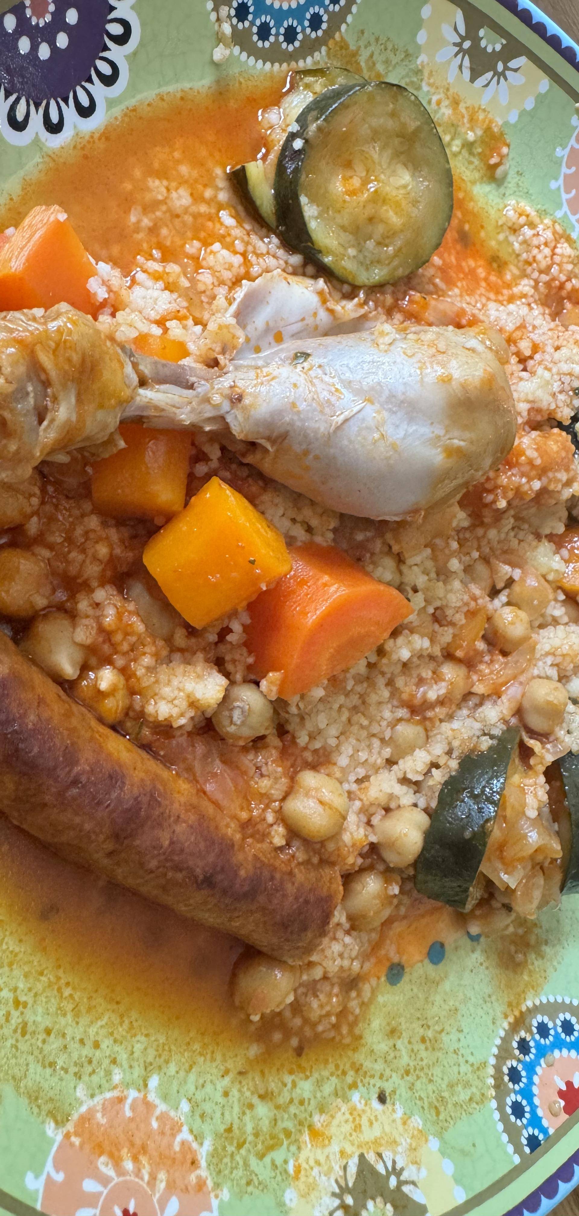 Coucous de poulet, merguez et légumes - Recette Cookeo 9in1 | Moulinex