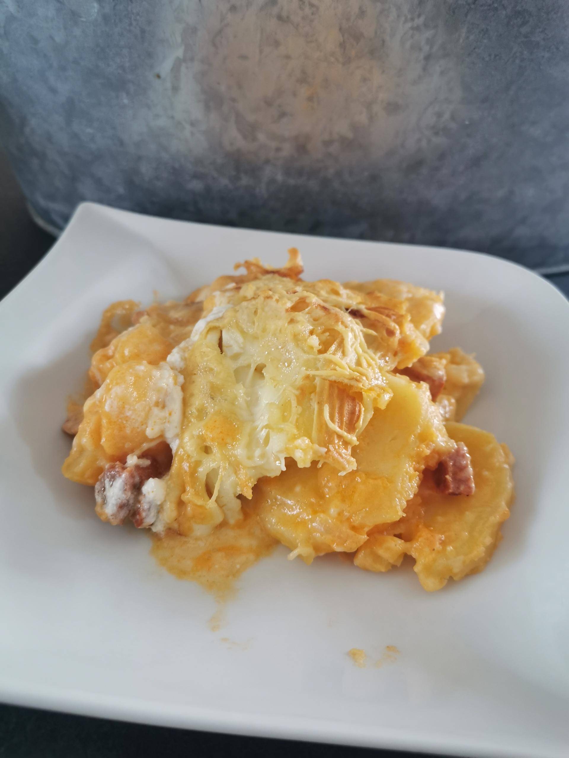 Tartiflette au chorizo - Recepten Cookeo | Moulinex