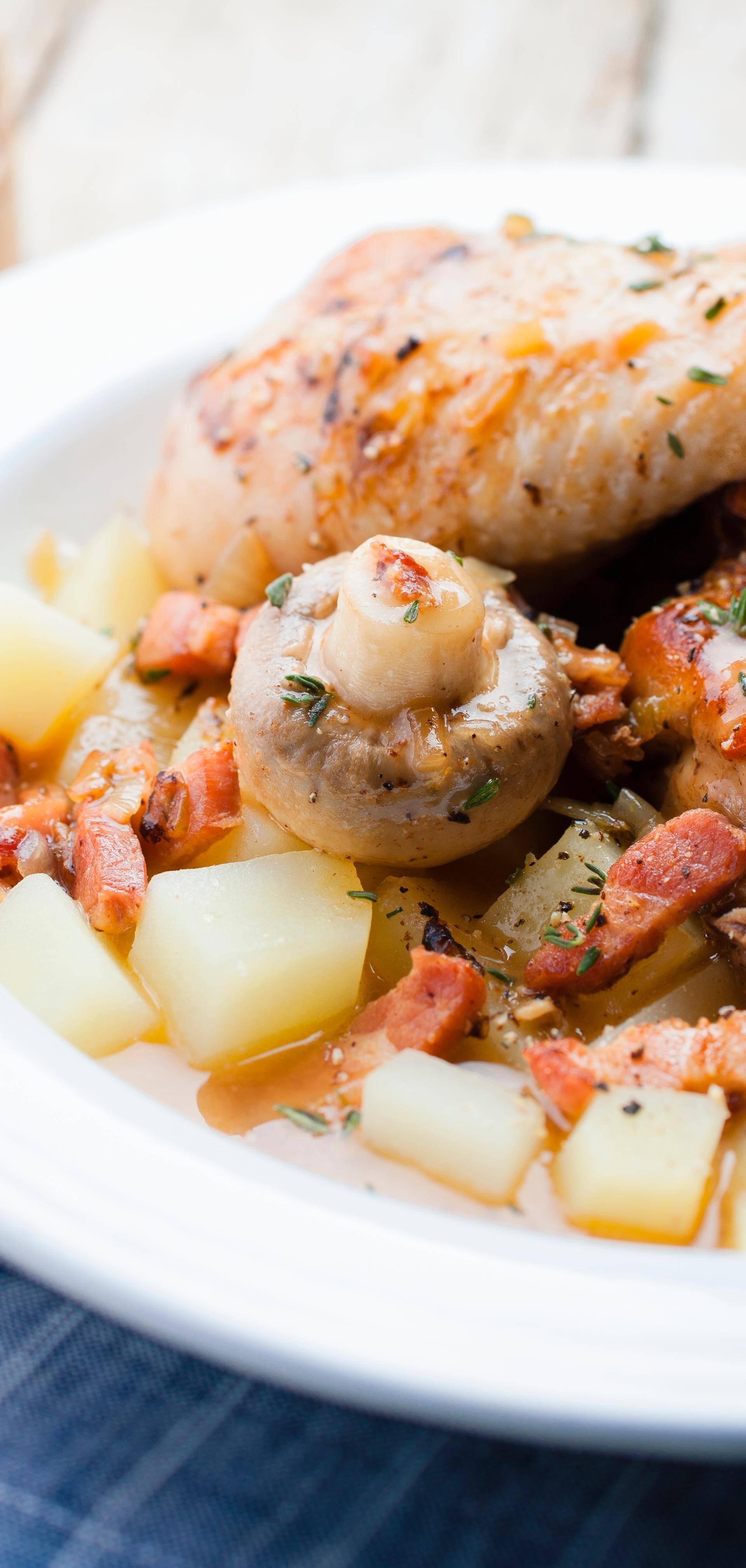 Rissoto poulet lardons - Recette Cookeo | Moulinex