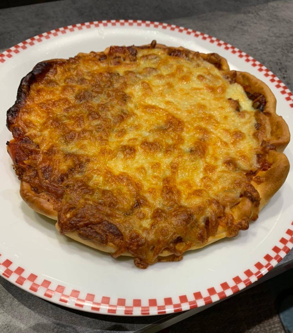 Pizza jambon fromage - Recepten Cookeo | Moulinex