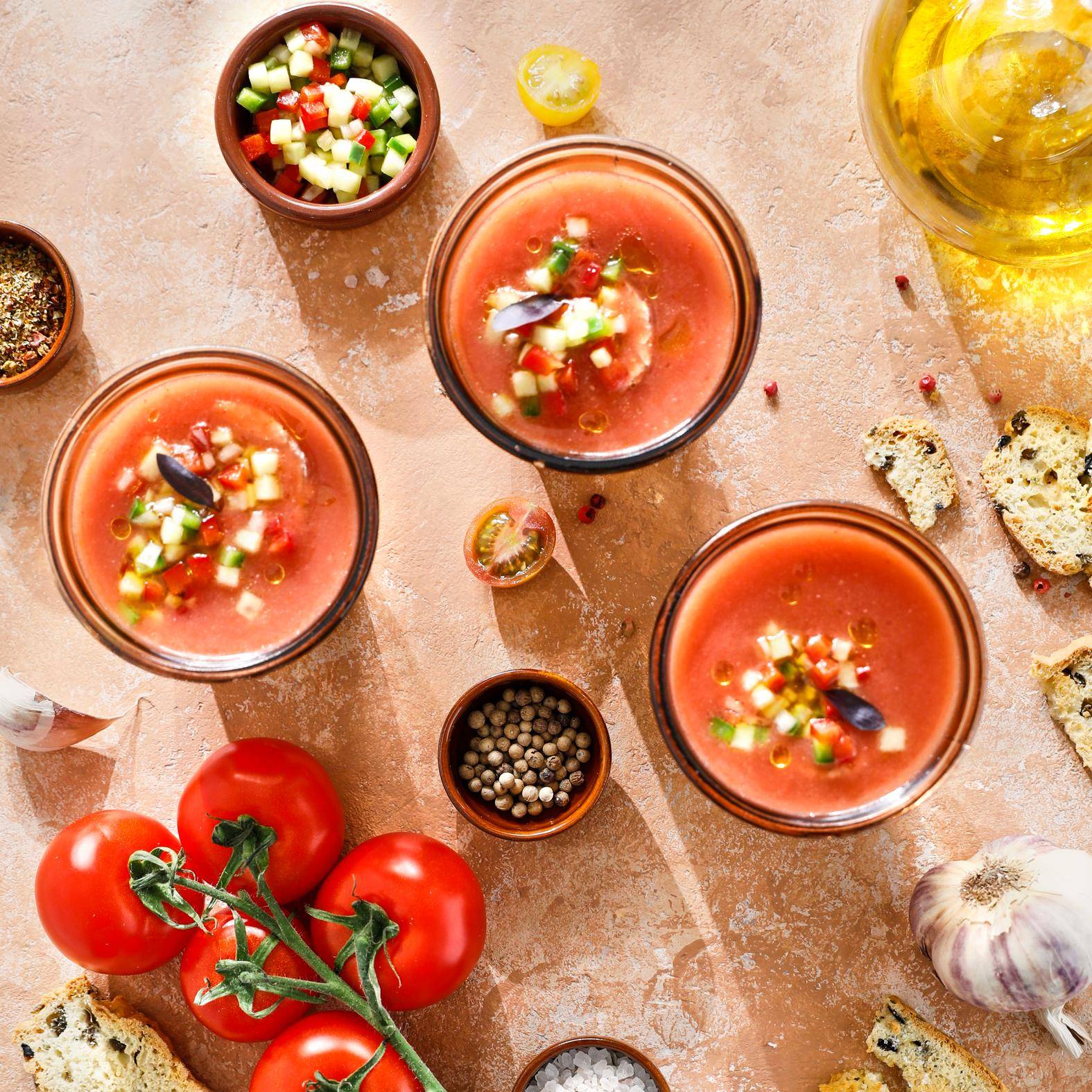 Gaspacho espagnol - Recepten Perfectmix + | Moulinex