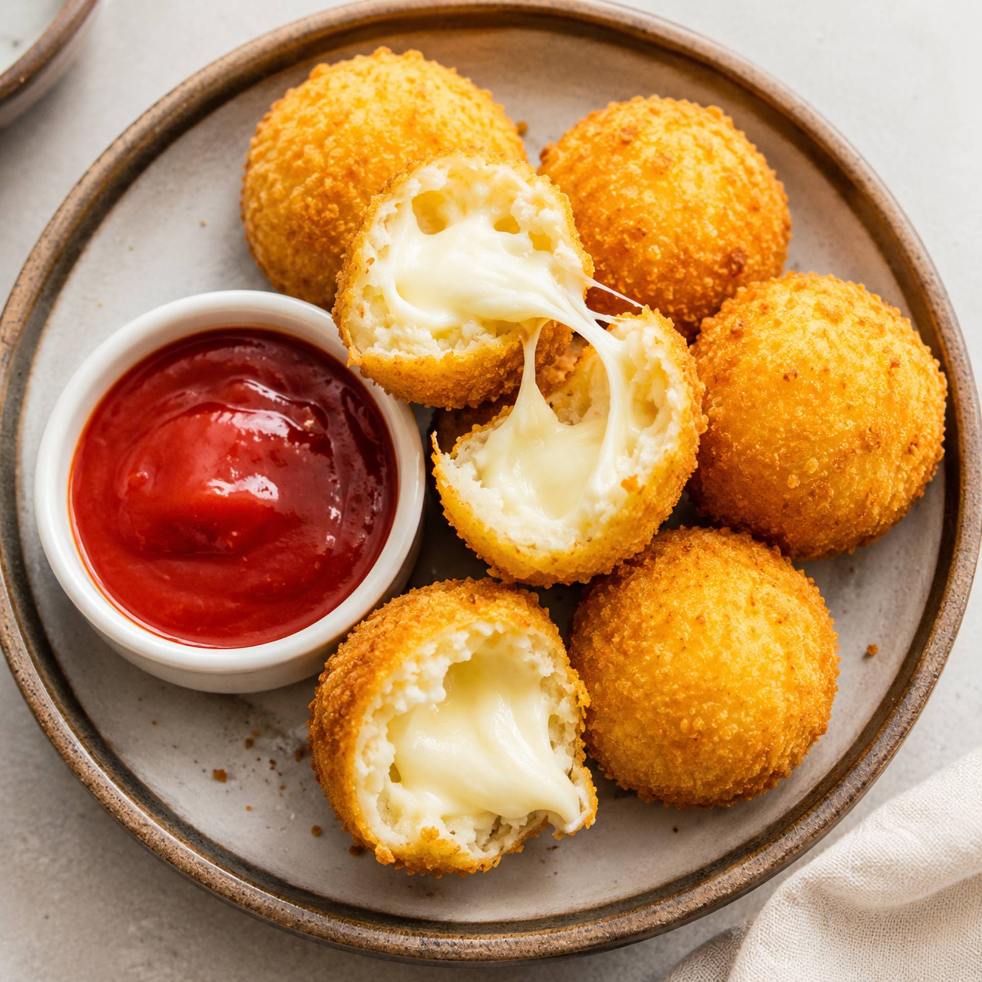 Cheese ball - Recette Ever Fry Dual Flex | Moulinex