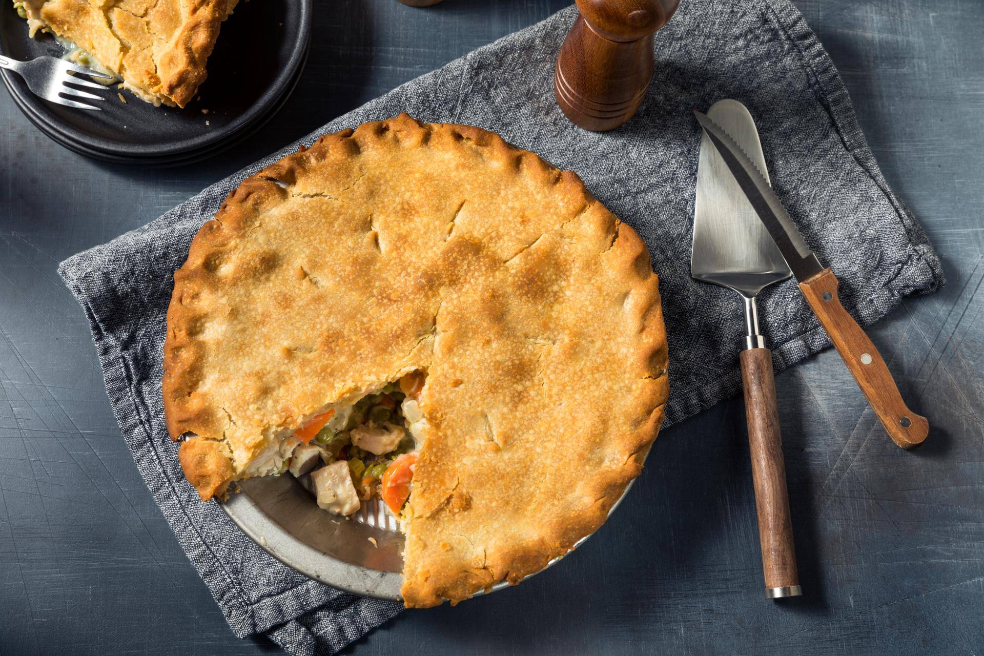Tourte au poulet - Recette Multifunction Airfryer Oven Digital | Moulinex