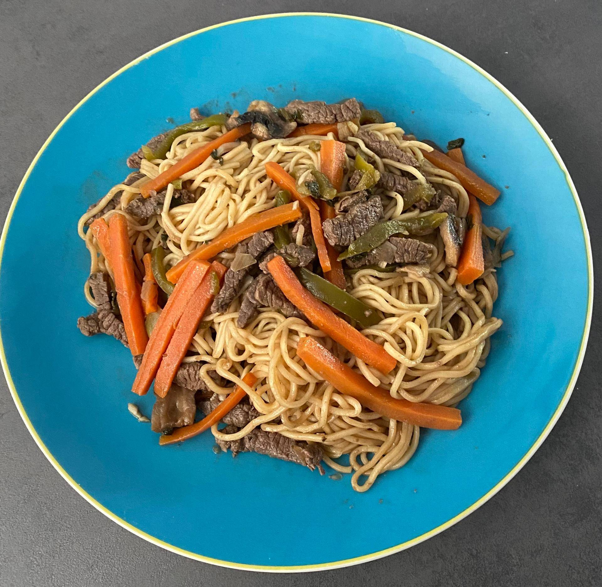 Bœuf et nouilles à l’asiatique - Recette Companion Connect XL | Moulinex