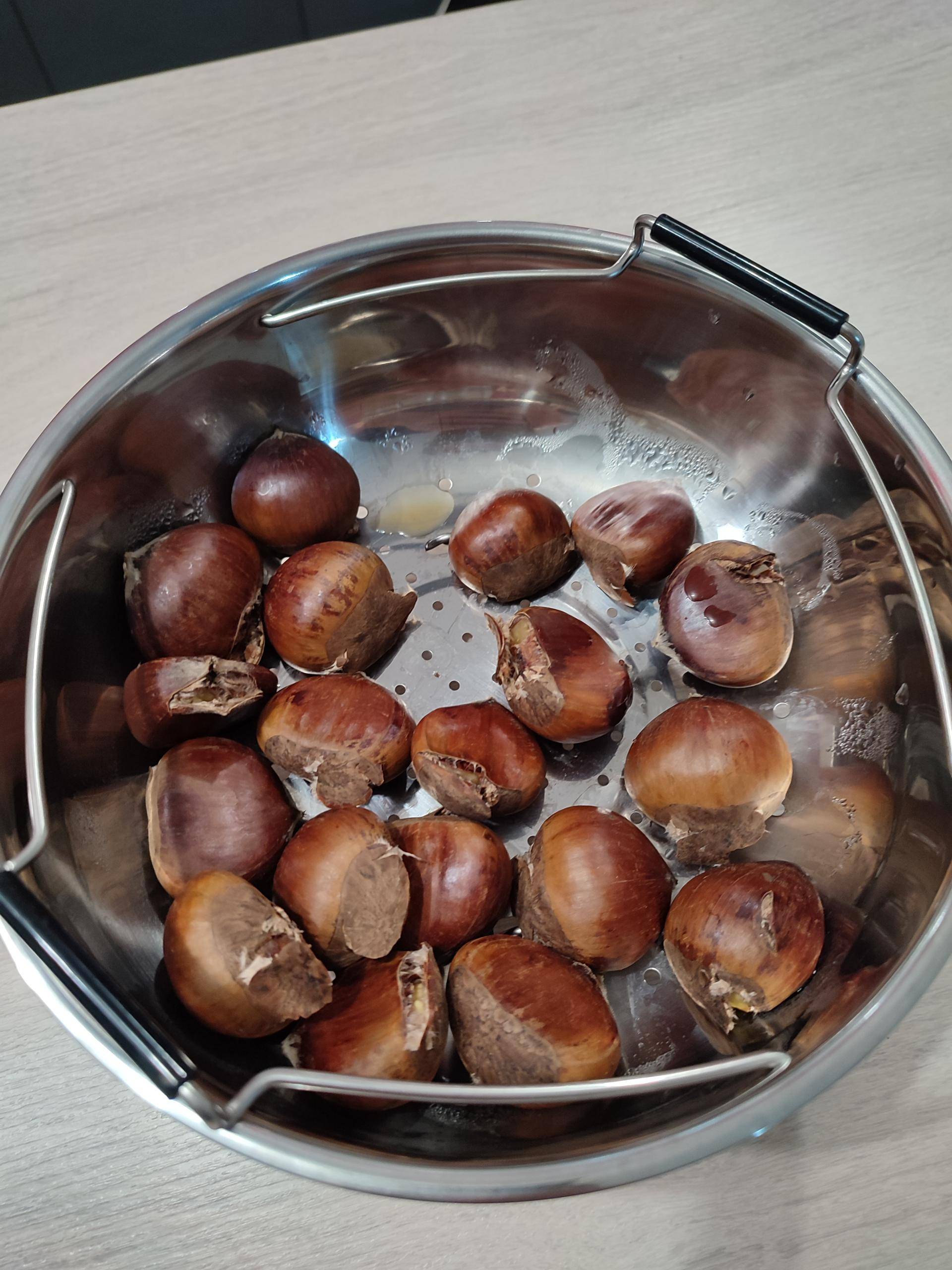 Châtaignes cuites - Recette Cookeo V3 | Moulinex