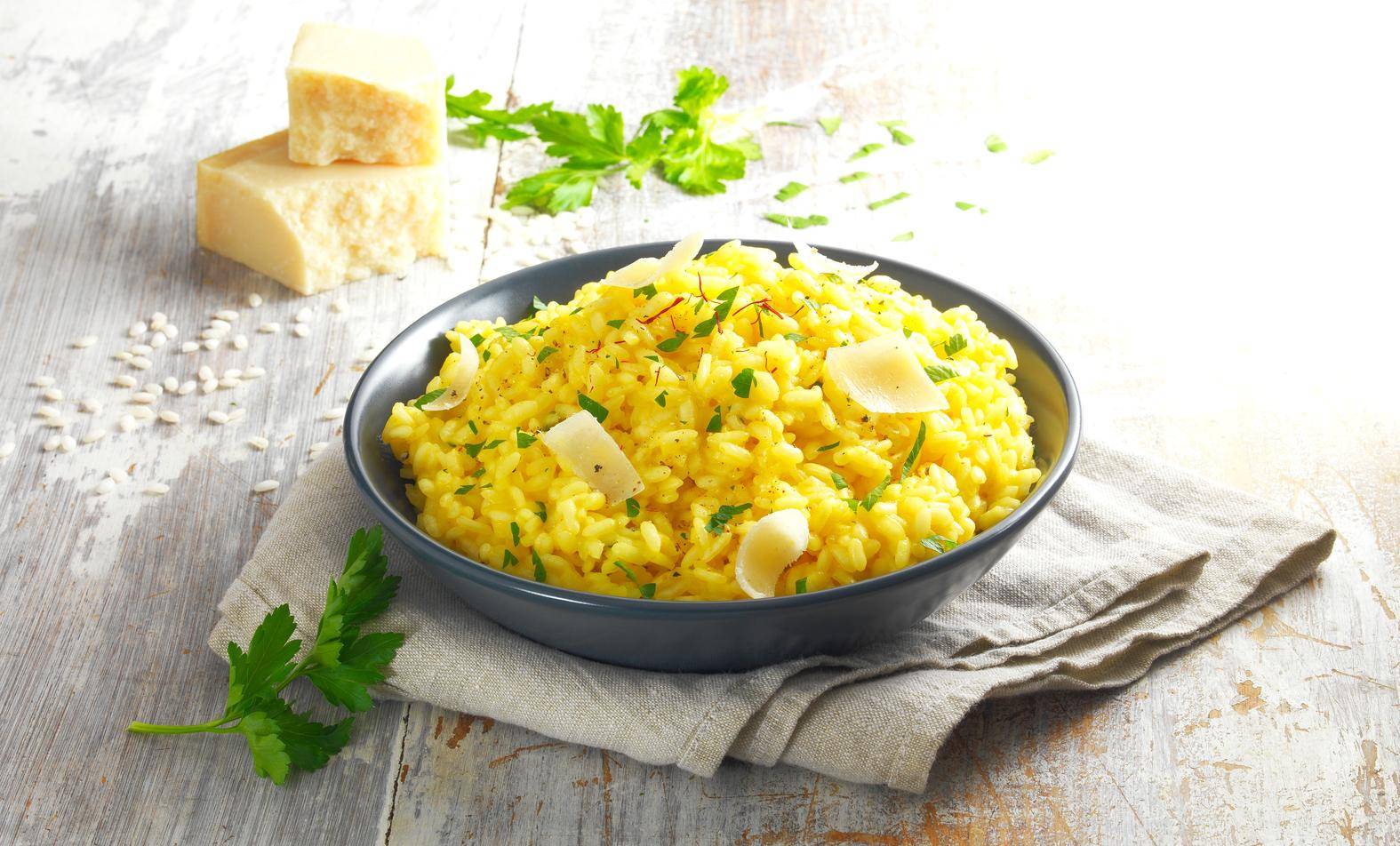 Risotto alla milanese - Recette Cook'in One | Moulinex