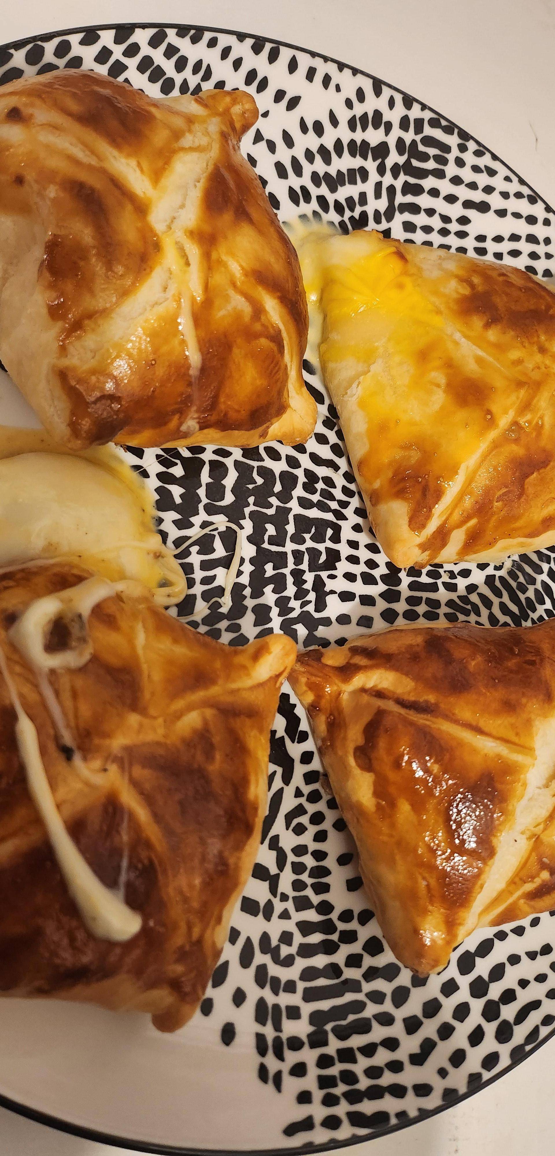 Feuilletés jambon - Recette Easy Fry Mega | Moulinex