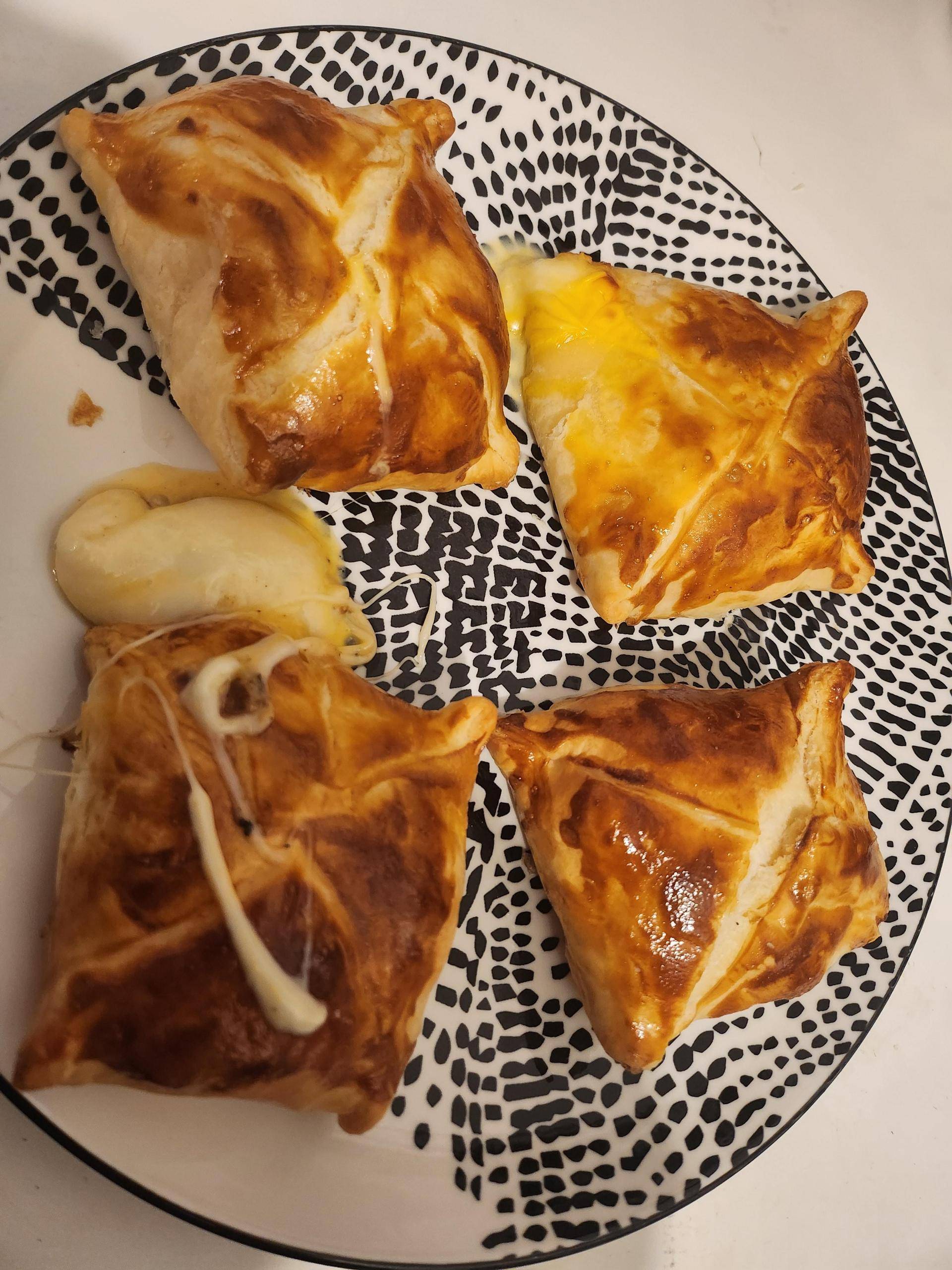 Feuilletés jambon - Recette Easy Fry Mega | Moulinex