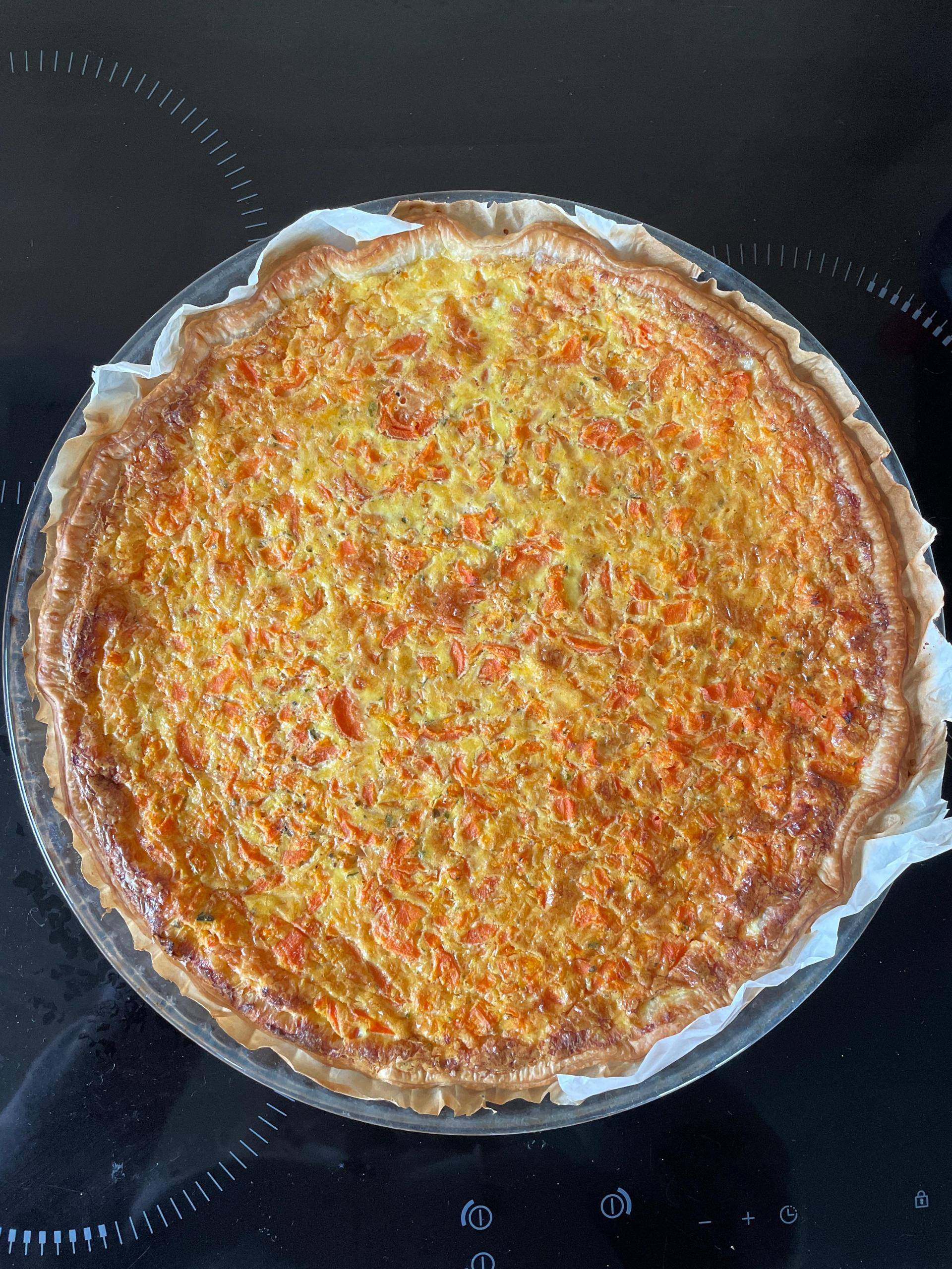 Quiche à la carotte - Recette Cookeo V3 | Moulinex