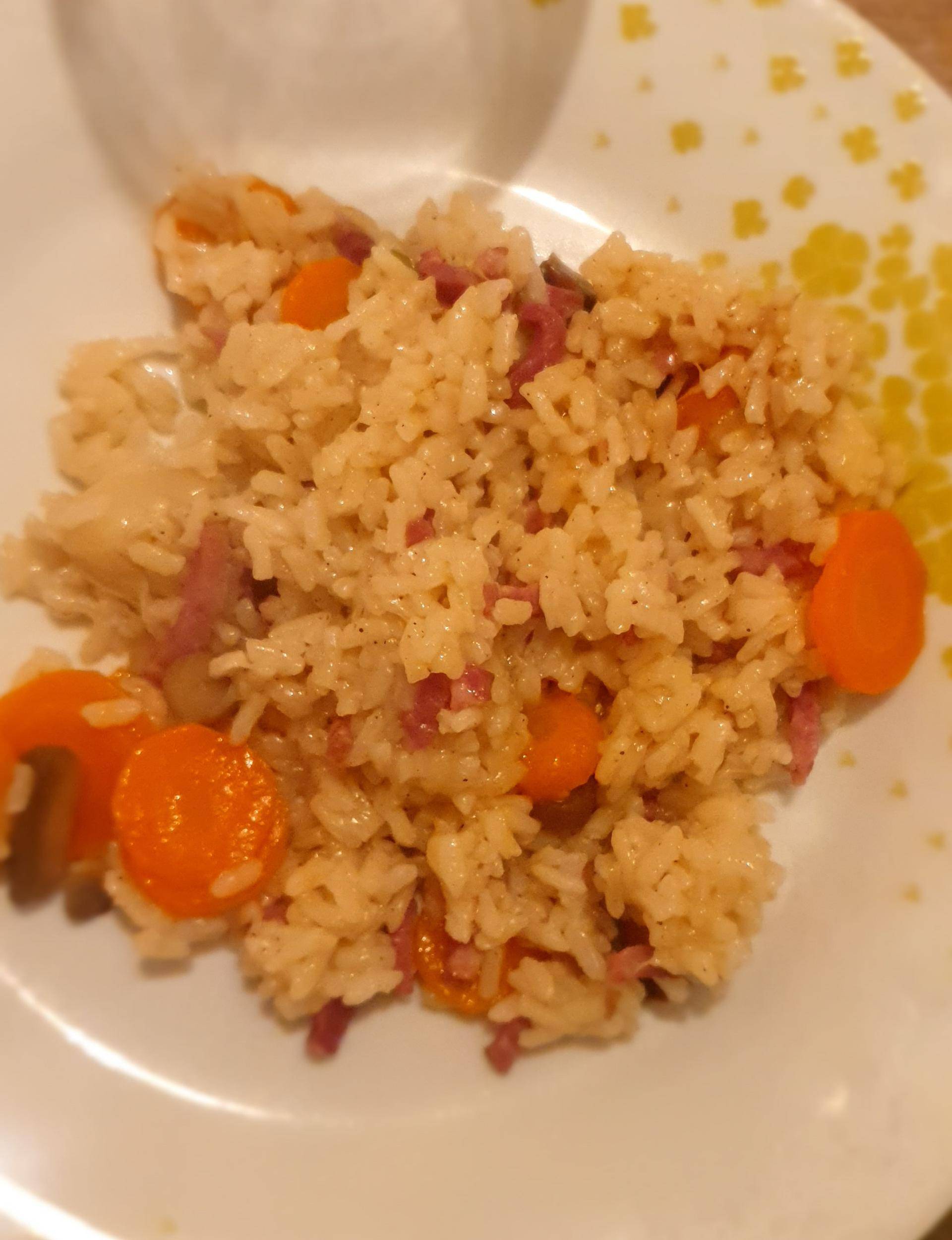 Rissoto lardon carotte - Recepten Cookeo | Moulinex