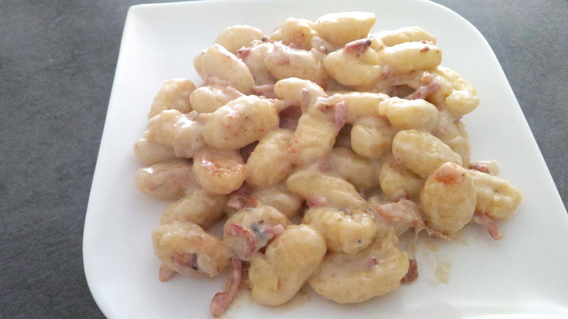 Gnocchi lardons roquefort - Recepten Cookeo | Moulinex