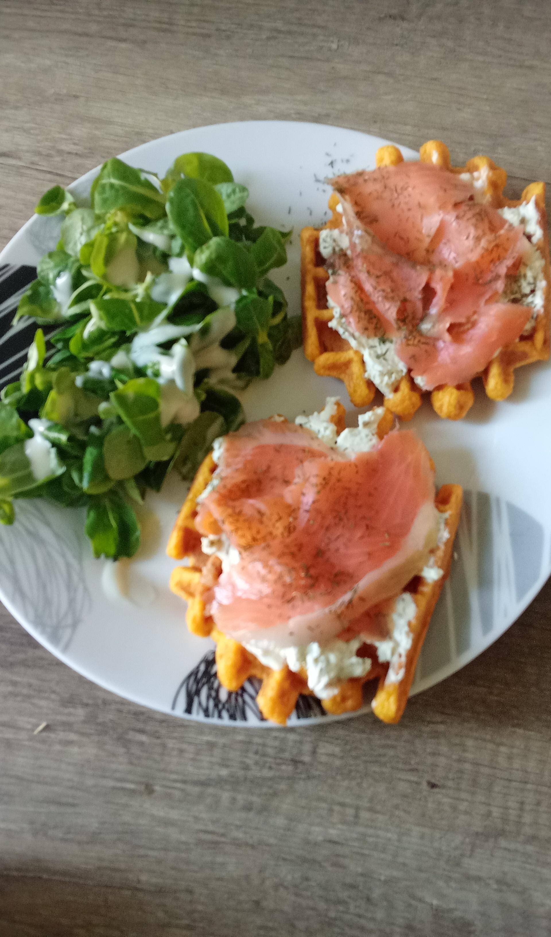 Gaufres carottes emmental - Recette Companion Connect XL | Moulinex