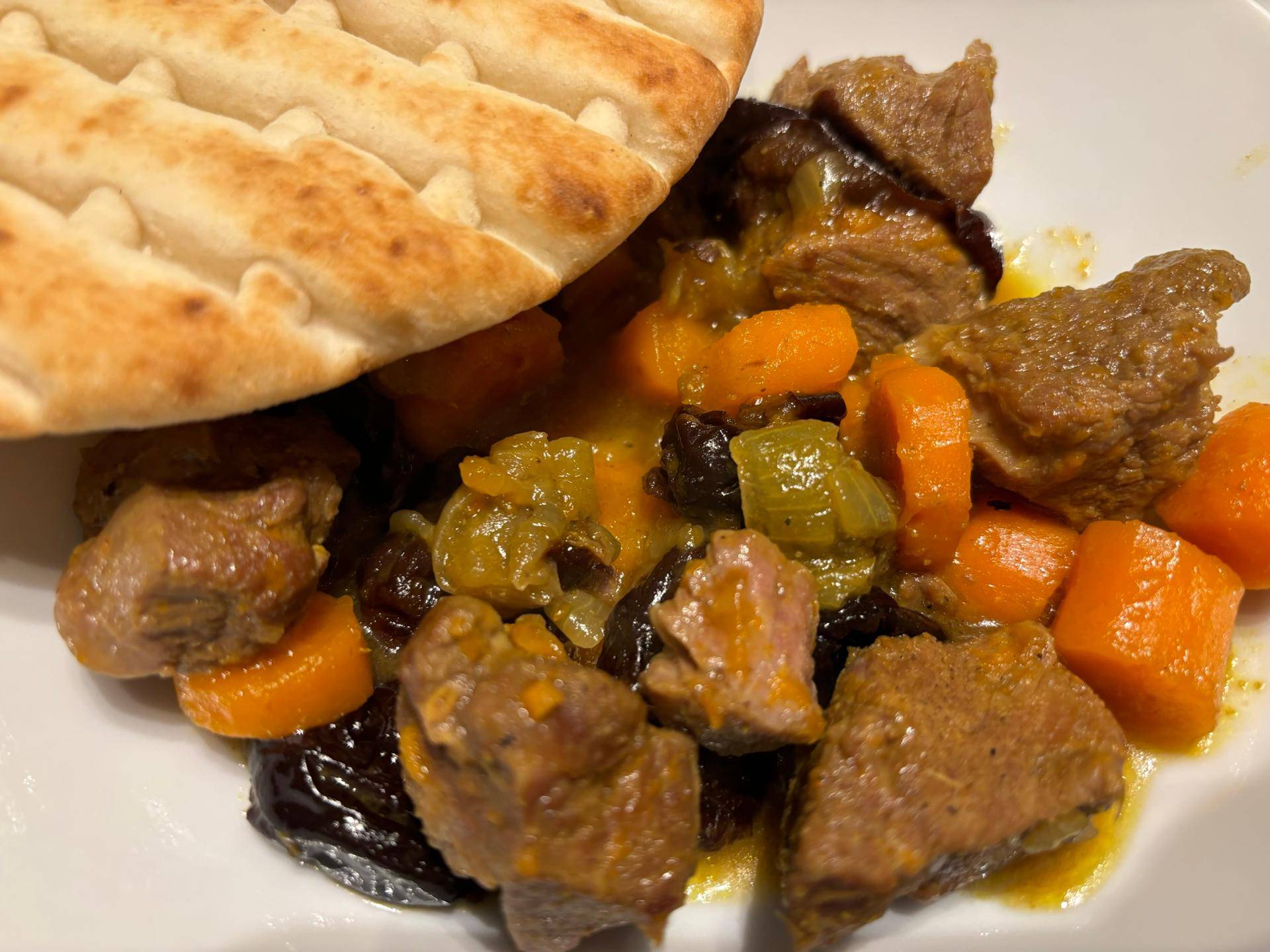 Tajine agneau pruneaux carottes - Recette Cookeo | Moulinex