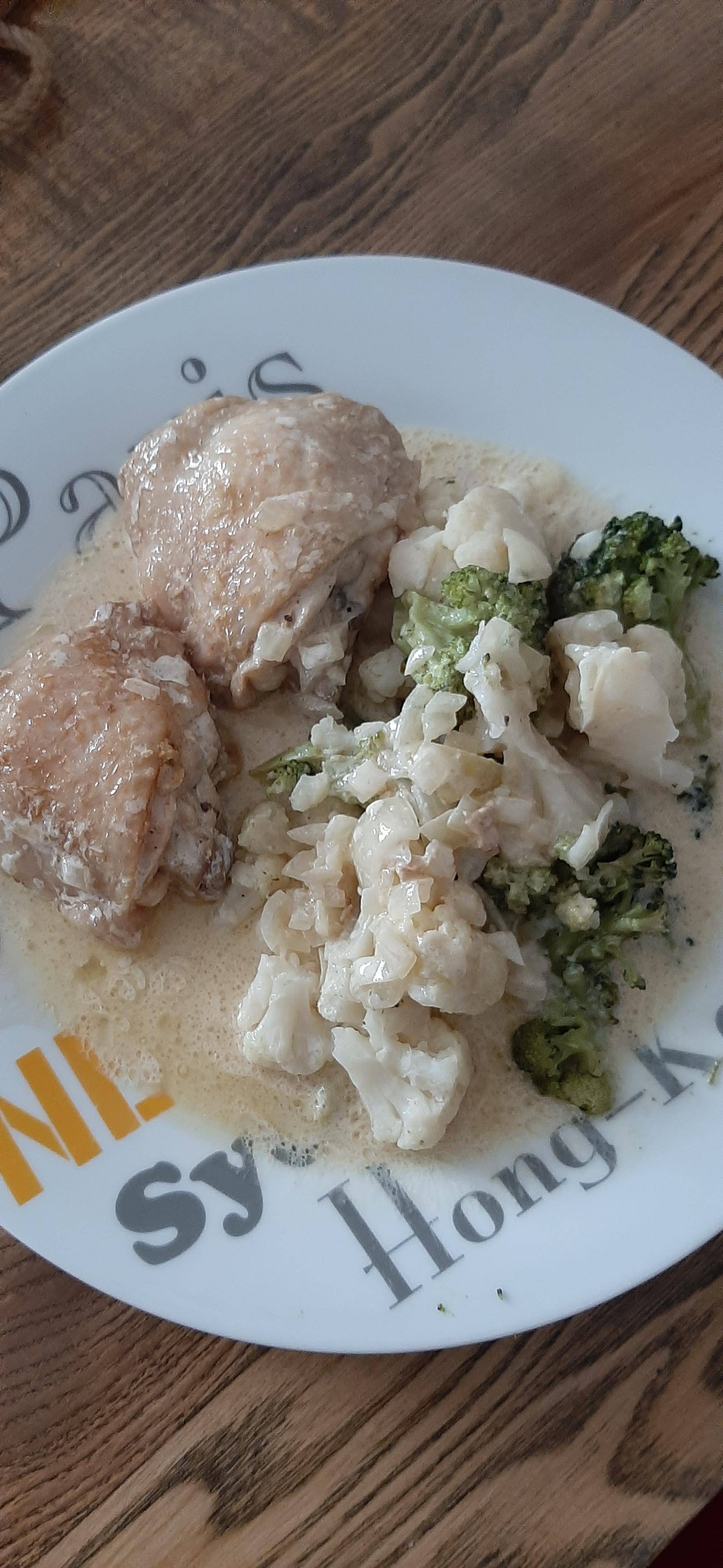 Hauts de cuisse poulet moutarde et crème - Recepten Cookeo | Moulinex