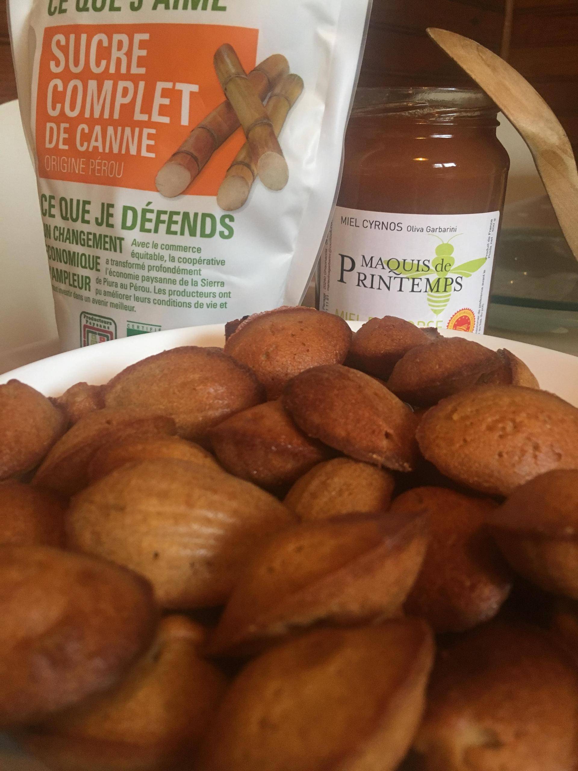 Mini-madeleines au miel corse - Recepten Companion Connect | Moulinex