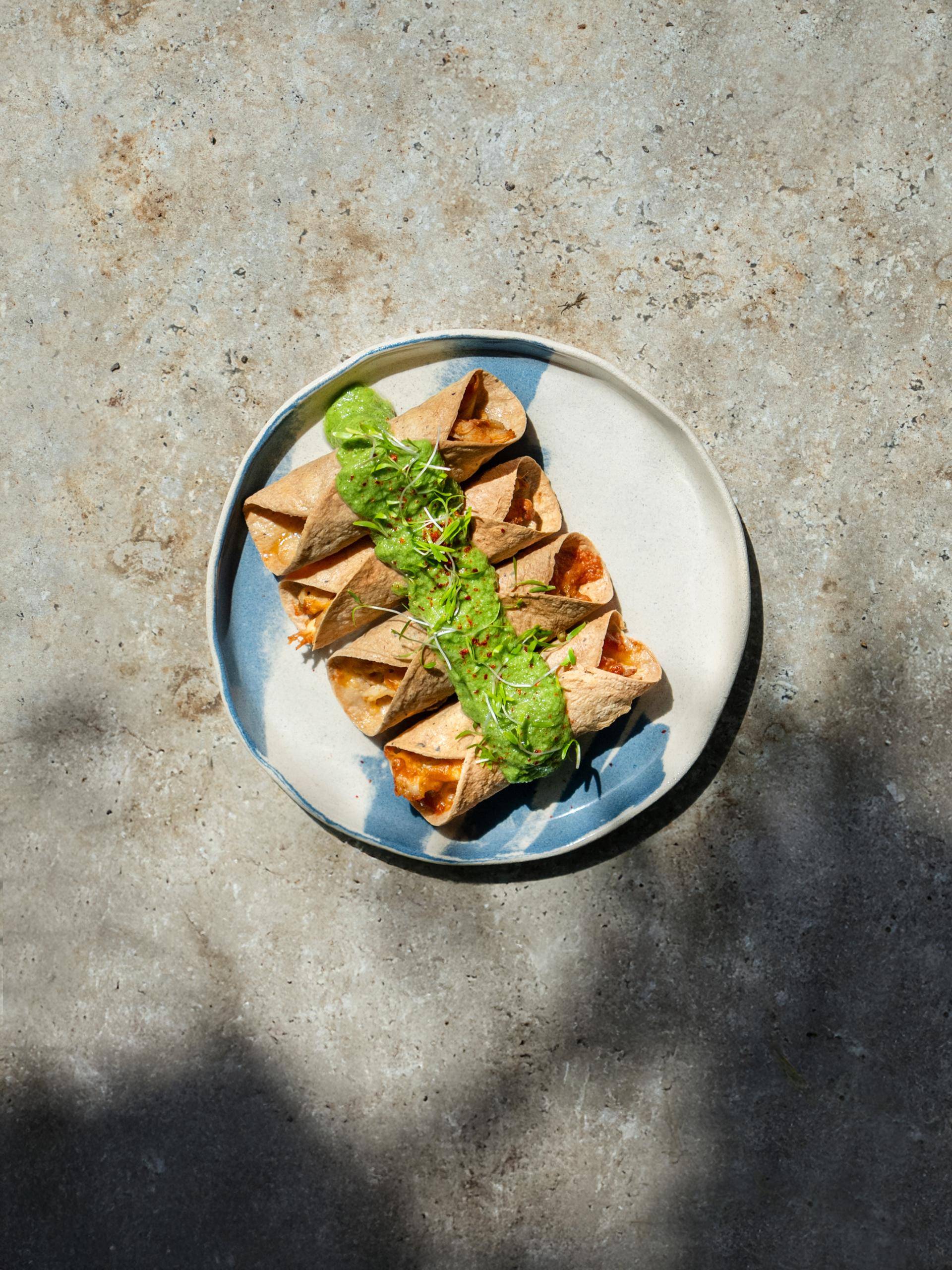 Tacos dorados, pulled chicken & salsa verde - Recette EASY FRY & GRILL 2 in 1 XXL | Moulinex