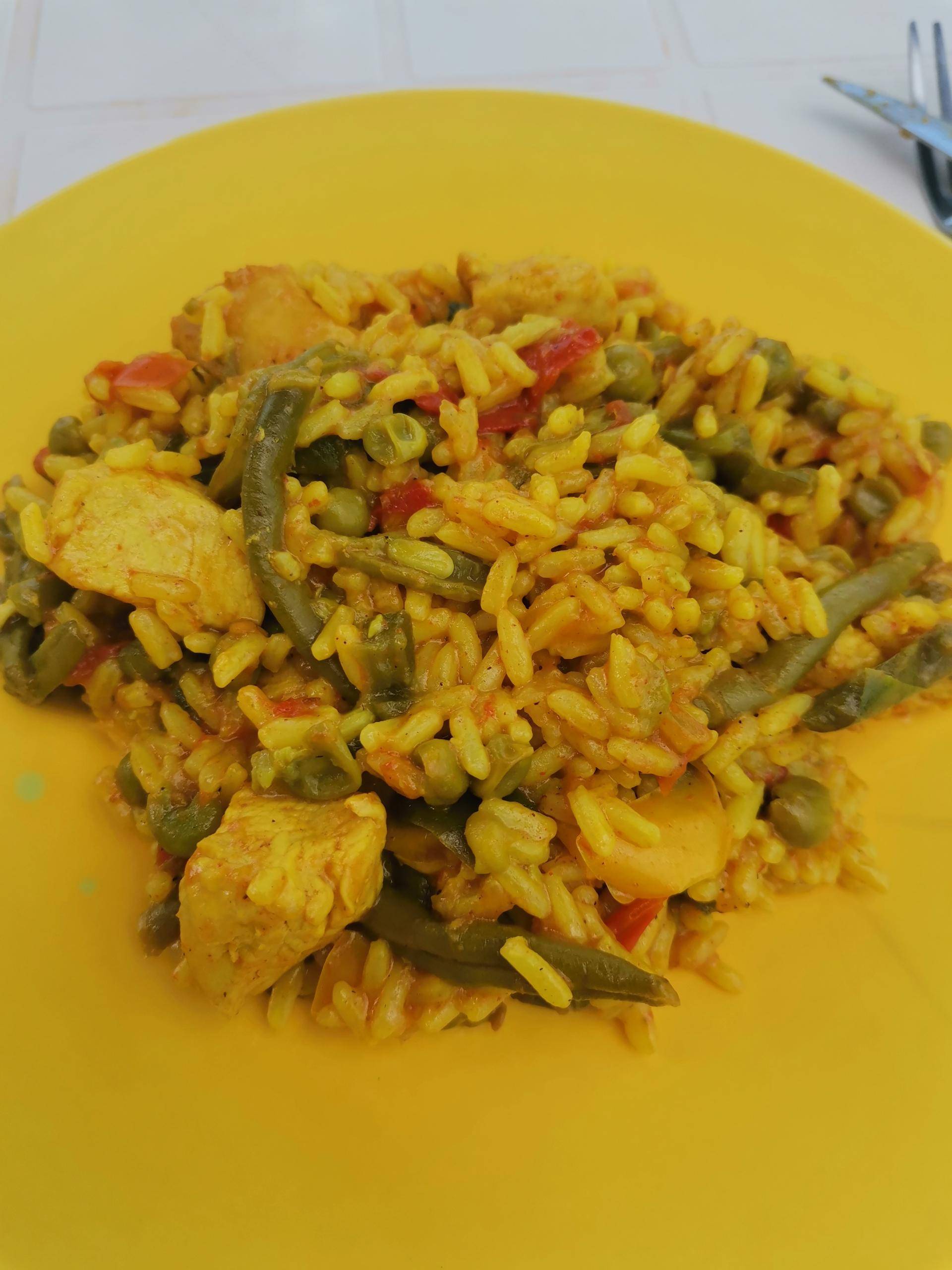 Riz poulet façon paella - Recepten Cookeo | Moulinex