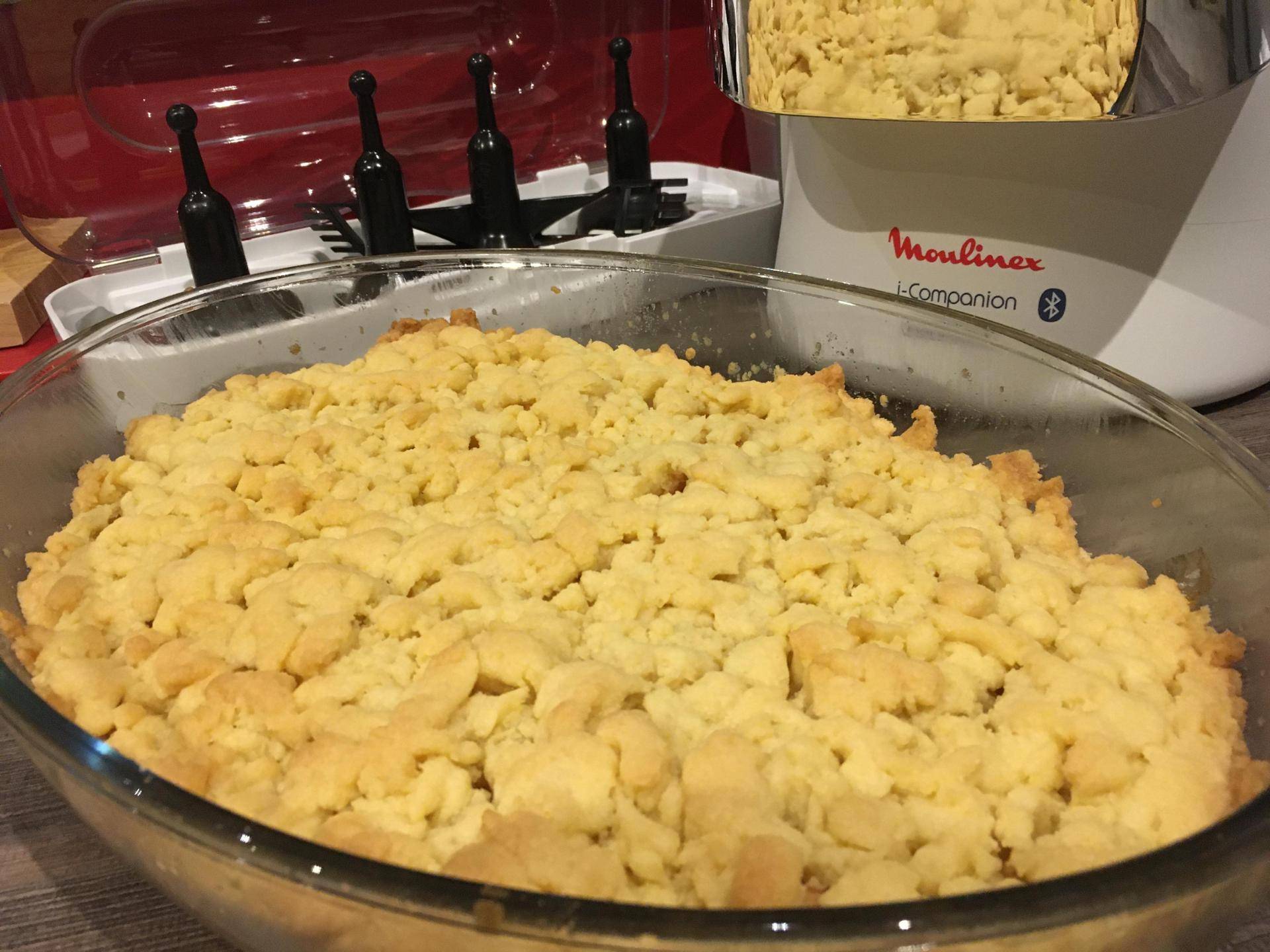 Crumble poires sans gluten - Recepten Companion Connect | Moulinex
