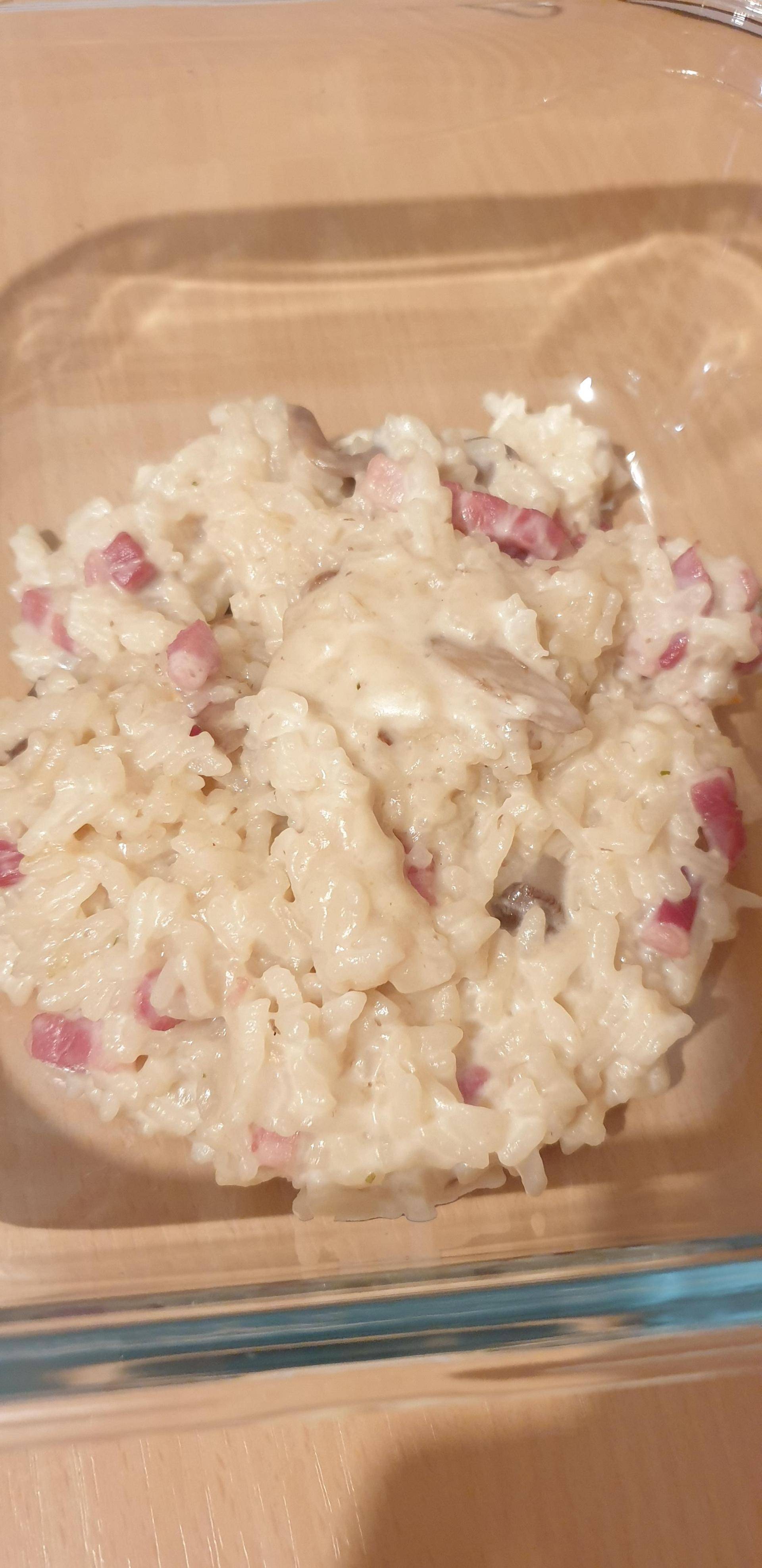 Risotto lardons champignon - Recepten Cookeo | Moulinex