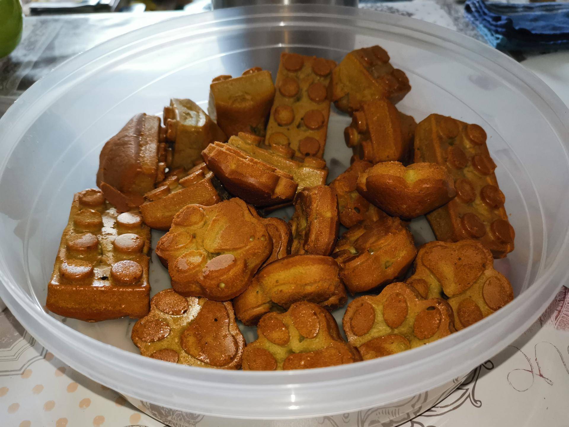 Muffins au yaourt et thé matcha - Recepten Companion Connect XL | Moulinex