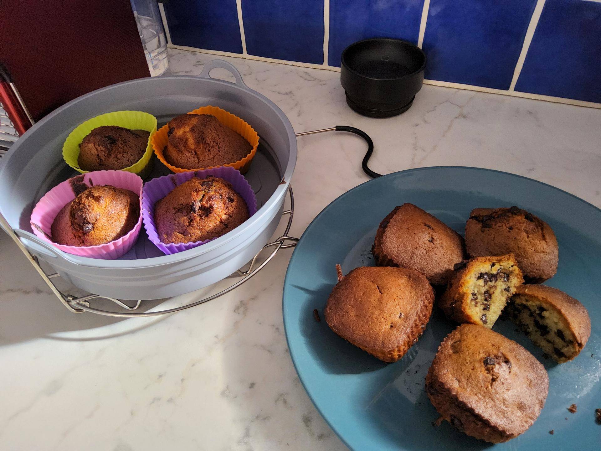 MUFFINS AUX PÉPITES DE CHOCOLAT - Recepten Cookeo V3 | Moulinex