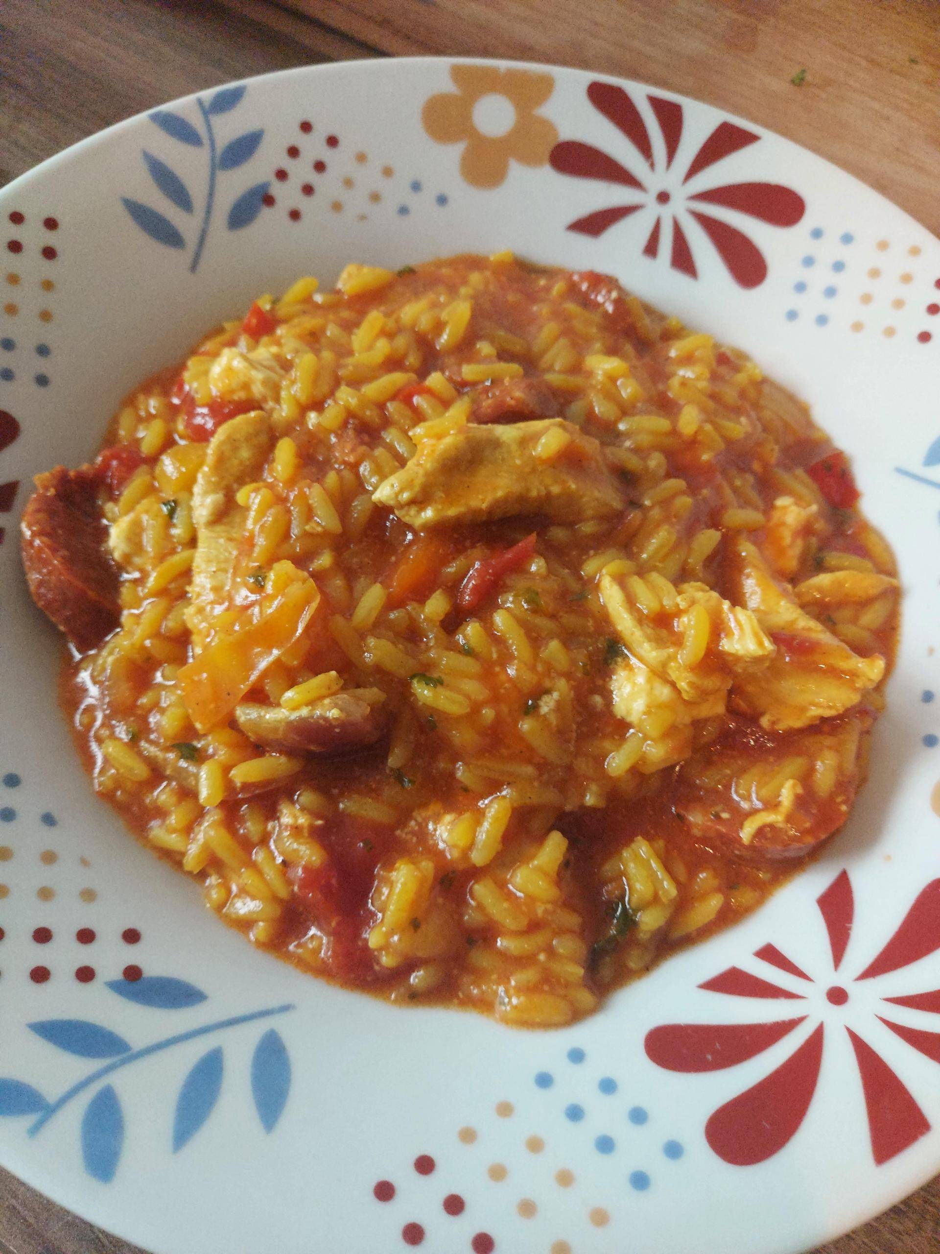 Jambalaya de poulet et Fêta - Recepten Cookeo | Moulinex