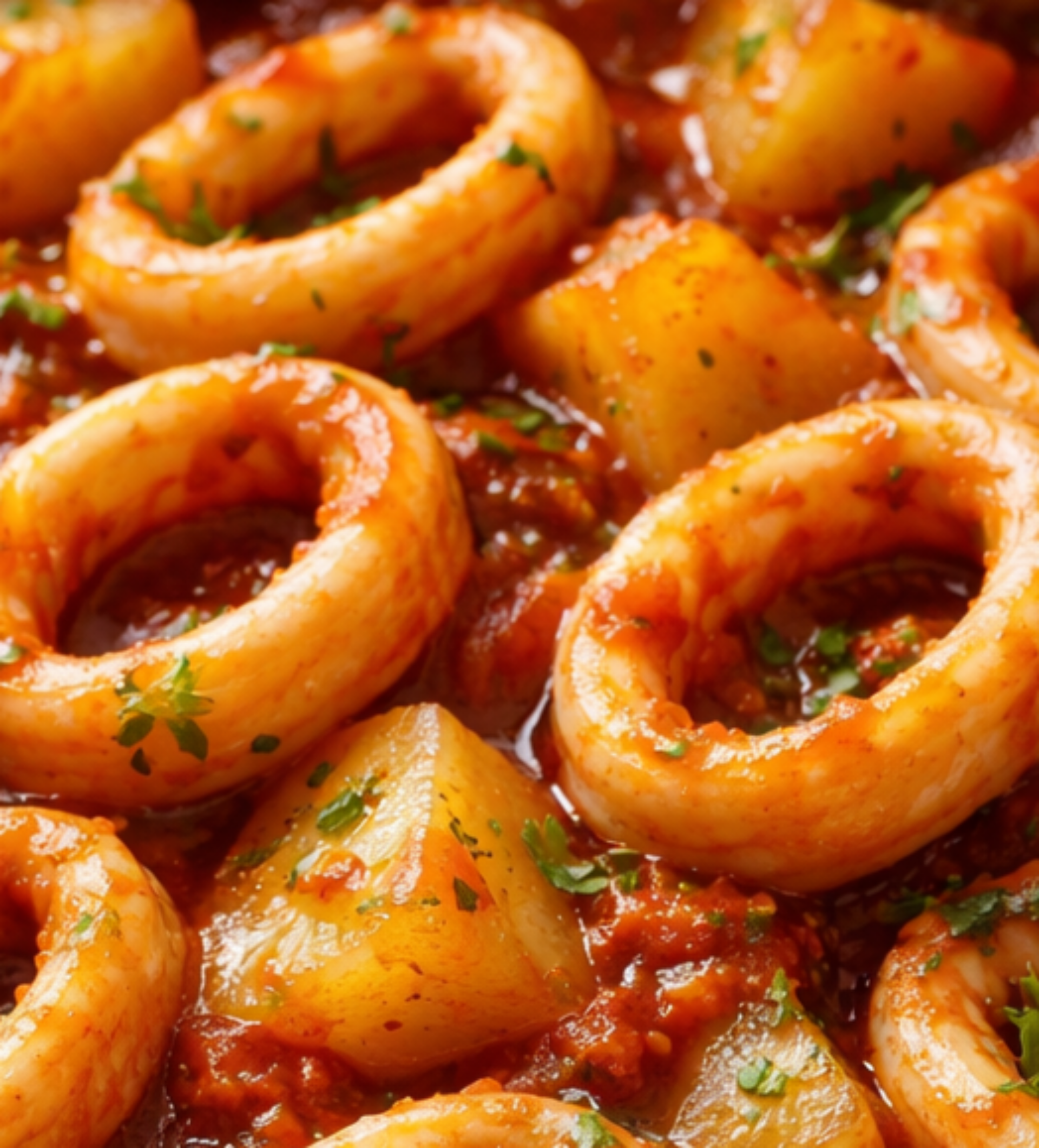 Calamars sauce pizza - Recette Cookeo | Moulinex