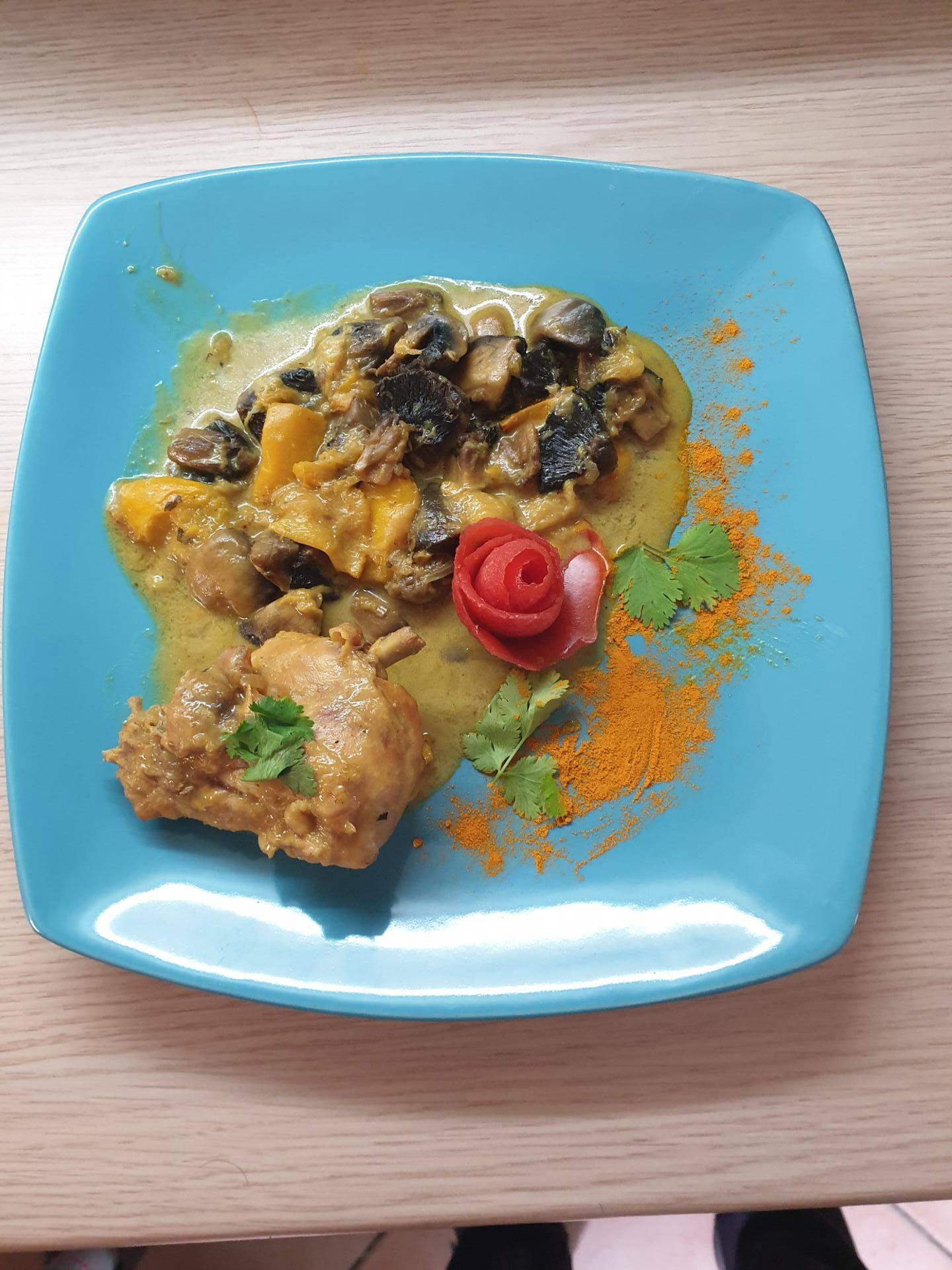 Lapin champignons courgettes - Recette Cookeo | Moulinex