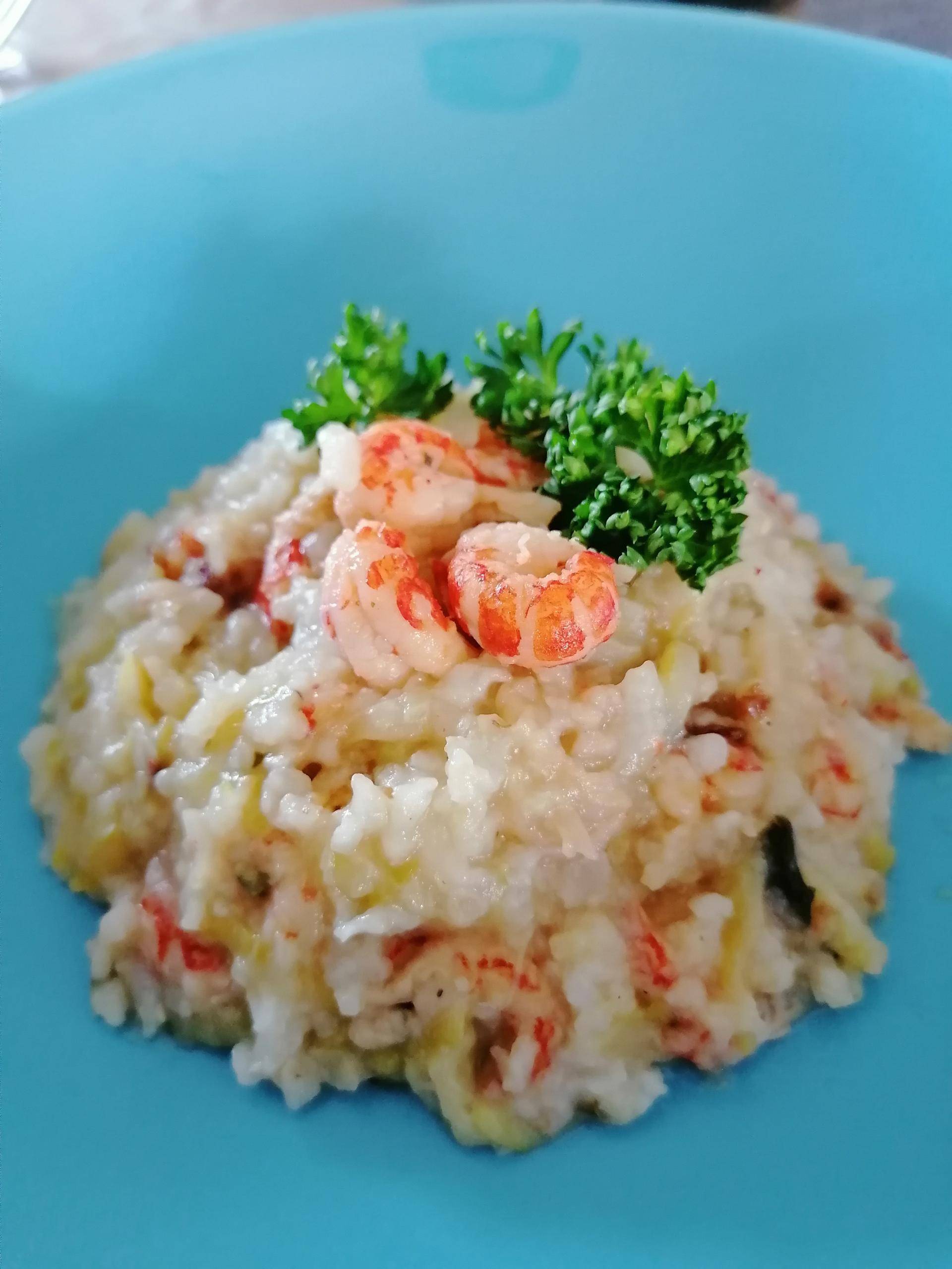 Risotto écrevisses au riesling - Recepten Cookeo | Moulinex