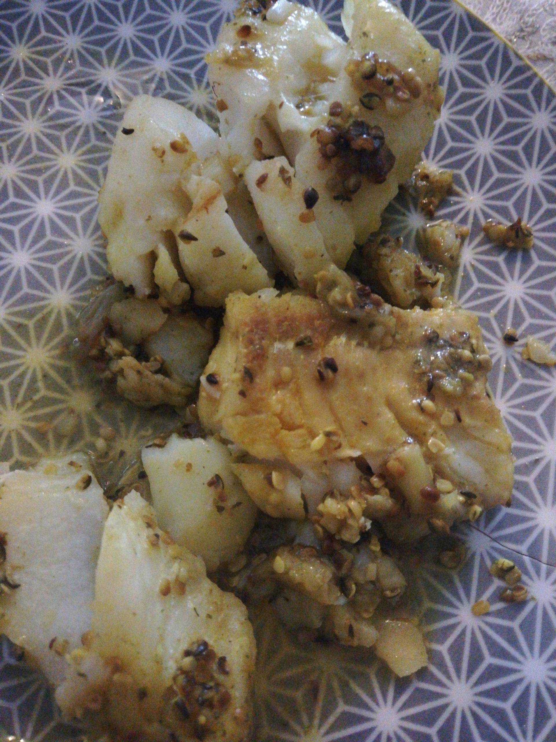 Filet de lieu aux graines de chanvre - Recette Cookeo V3 | Moulinex