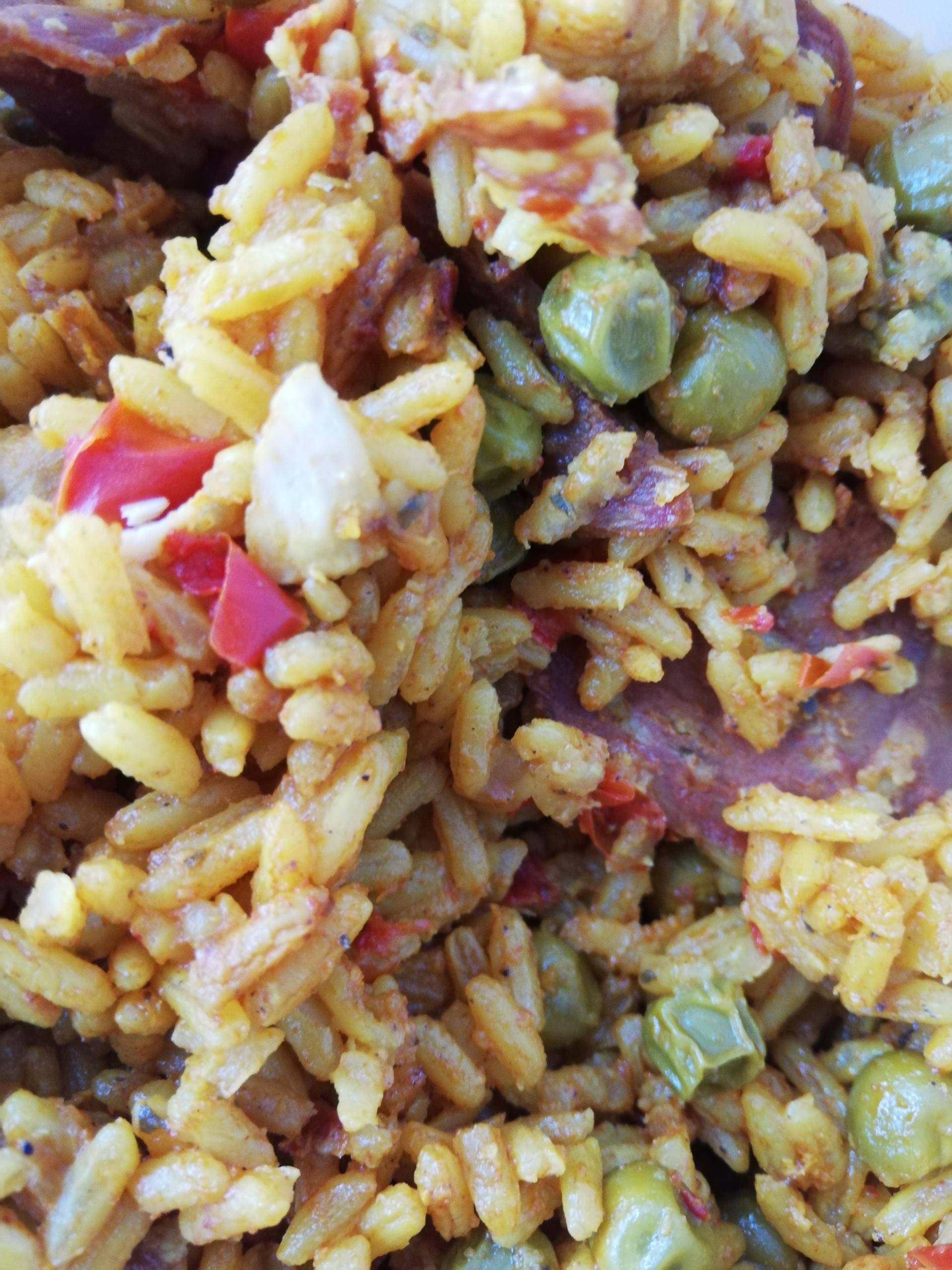 Riz chorizo façon paella - Recepten Cookeo | Moulinex