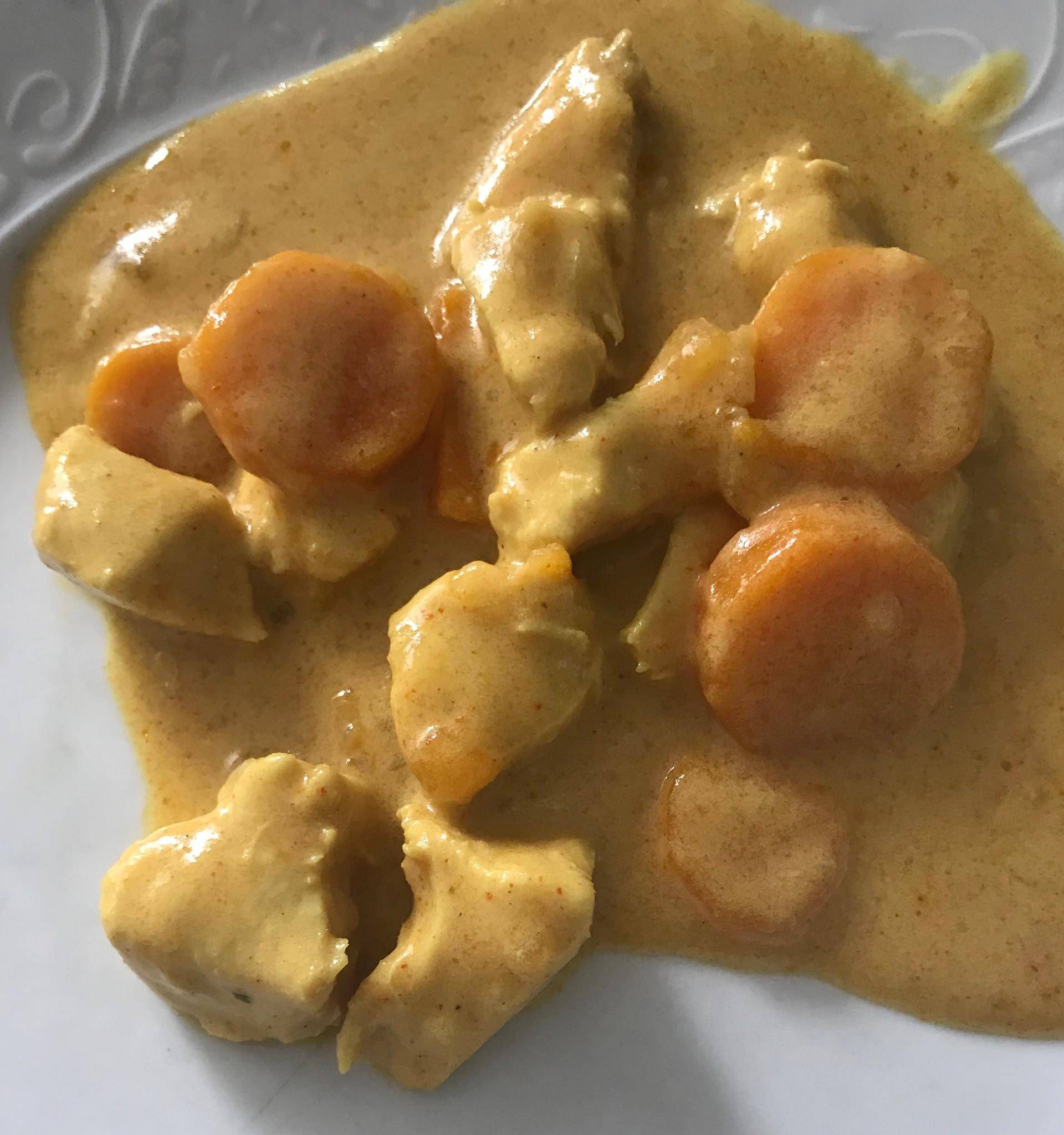 Poulet aux 3 épices & lait coco - Recette Companion Connect XL | Moulinex