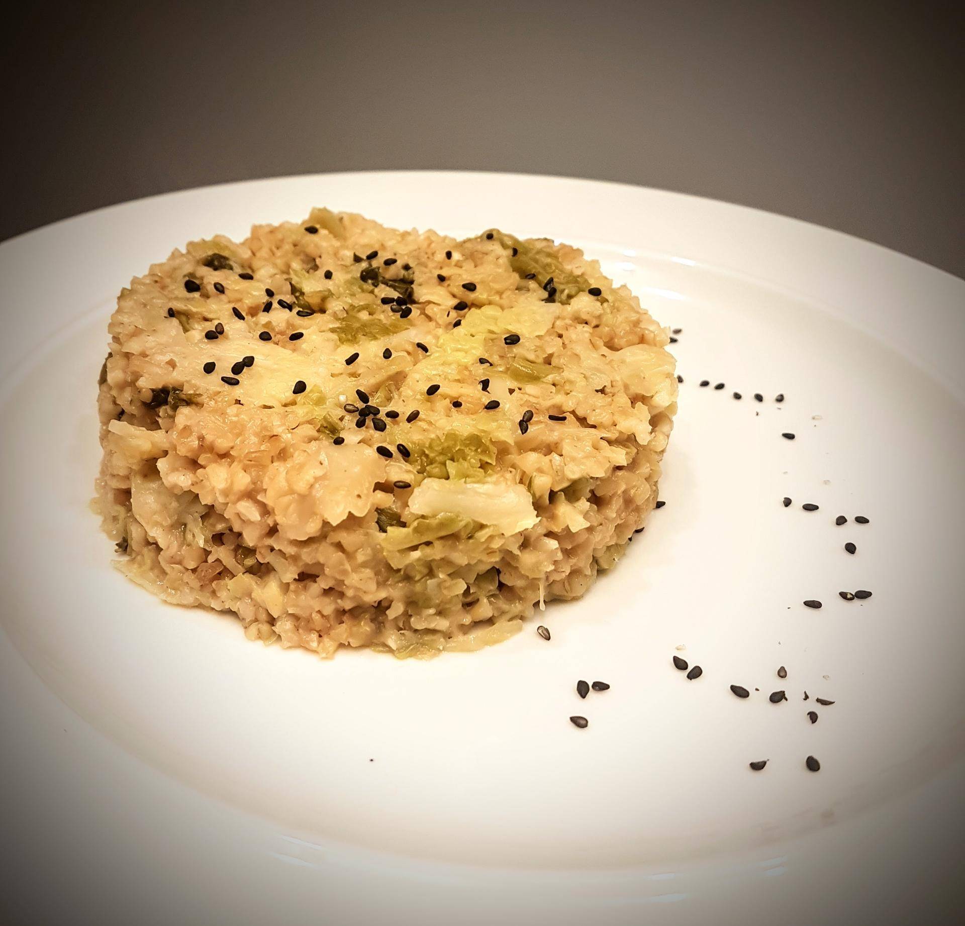 Chou vert et boulgour, sauce coco citronnée - Recette Cookeo V3 | Moulinex