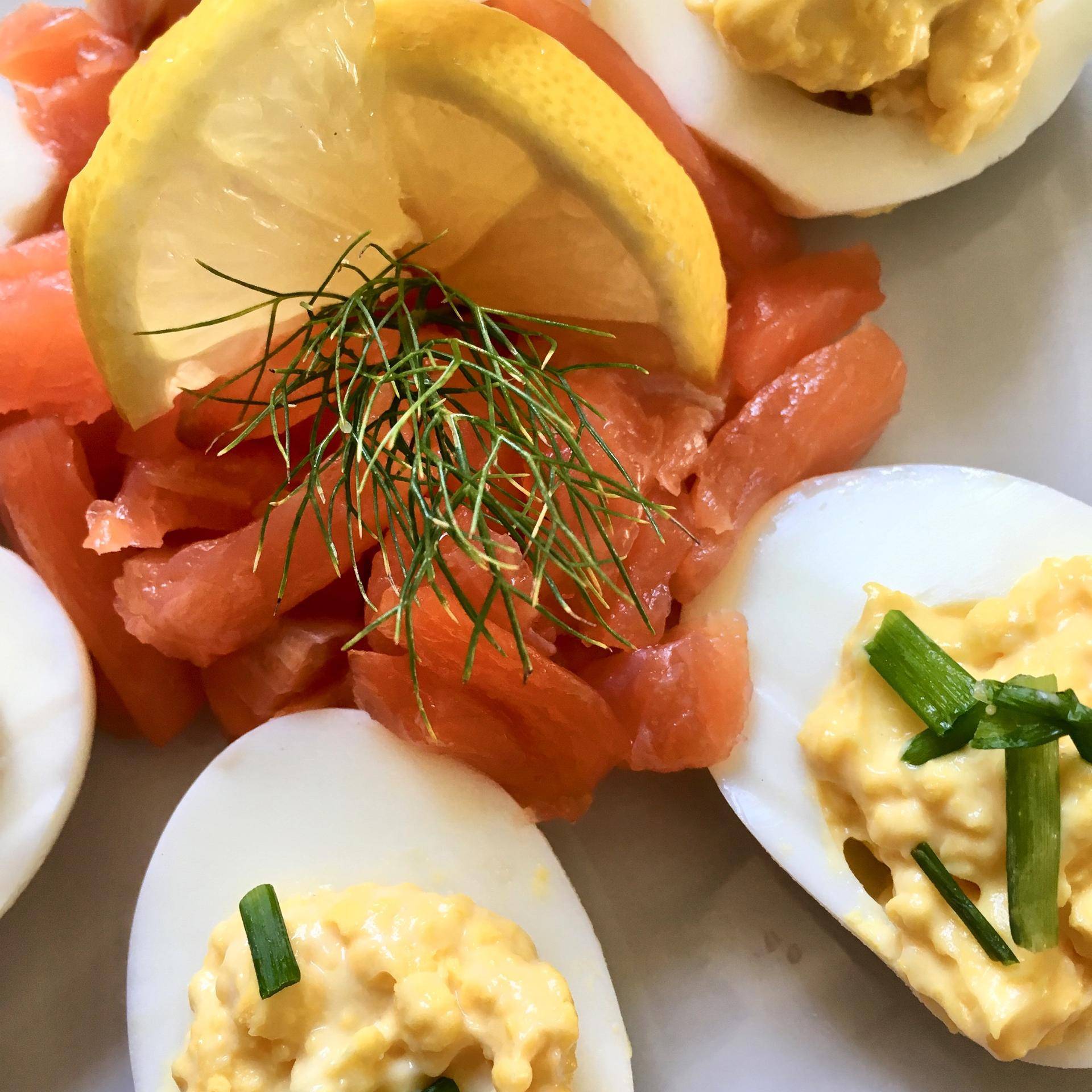 Œuf mimosas samon - Recette Cookeo | Moulinex