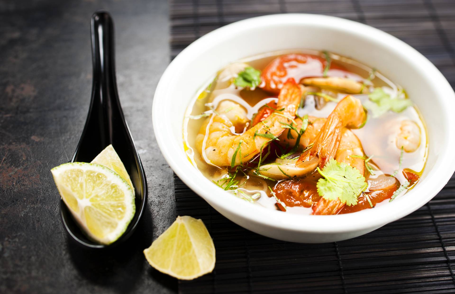 Tom yam aux crevettes - Recette Cookeo | Moulinex