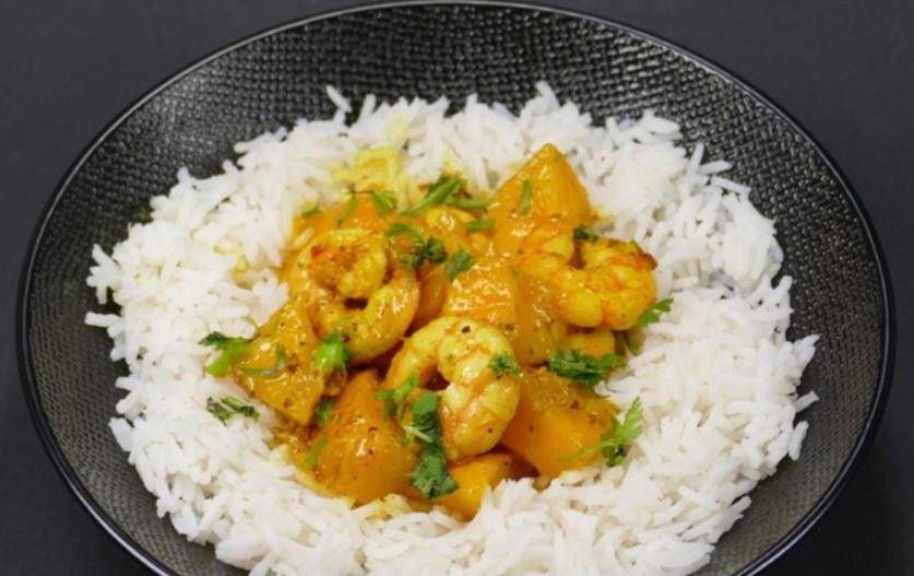 Cari de crevettes coco - Recette Companion XL | Moulinex