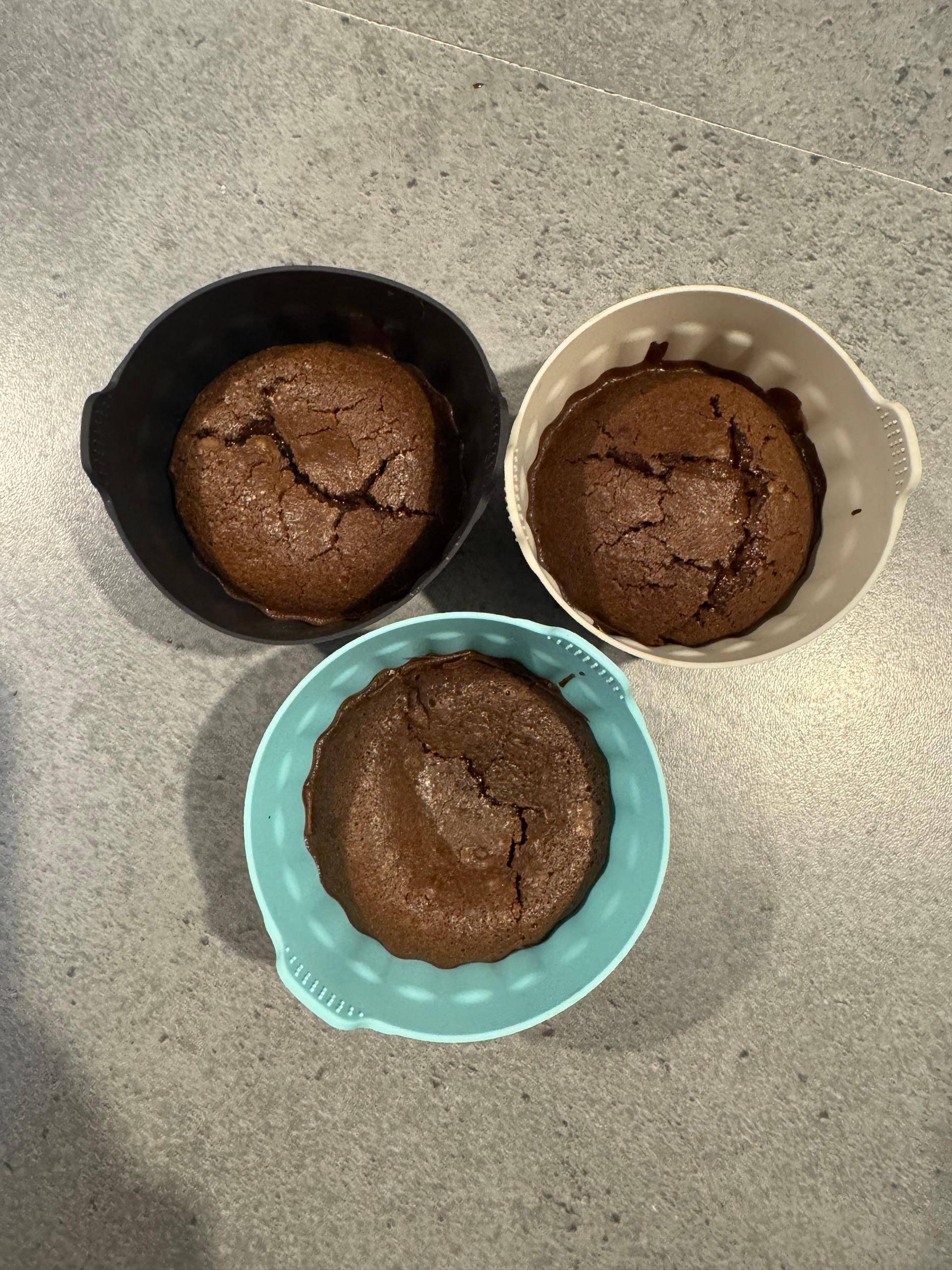 Cœur coulant au chocolat noir - Recette Cookeo V3 | Moulinex