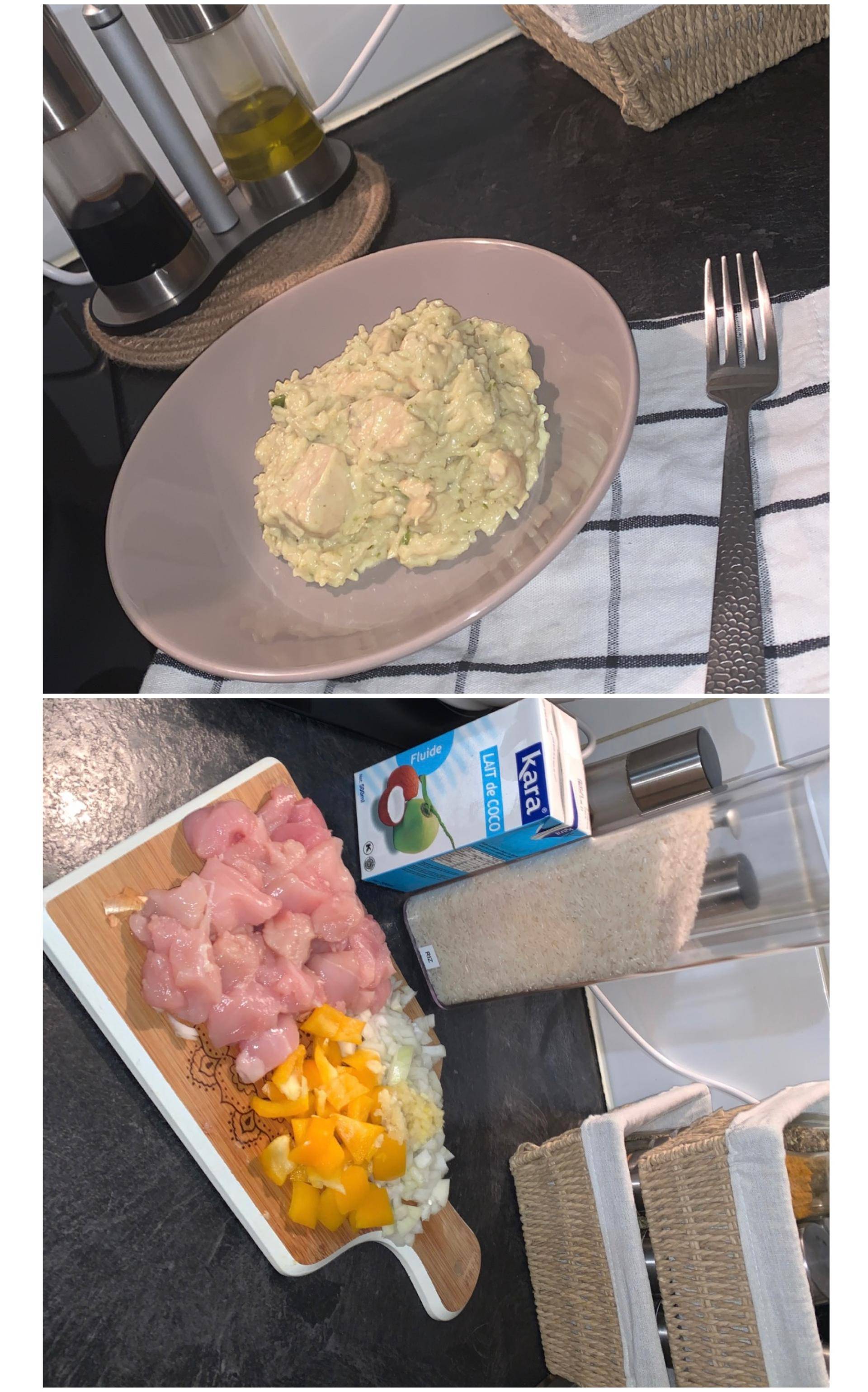 Riz, poulet au curry et lait de coco đđđ„„ - Recette Cookeo | Moulinex