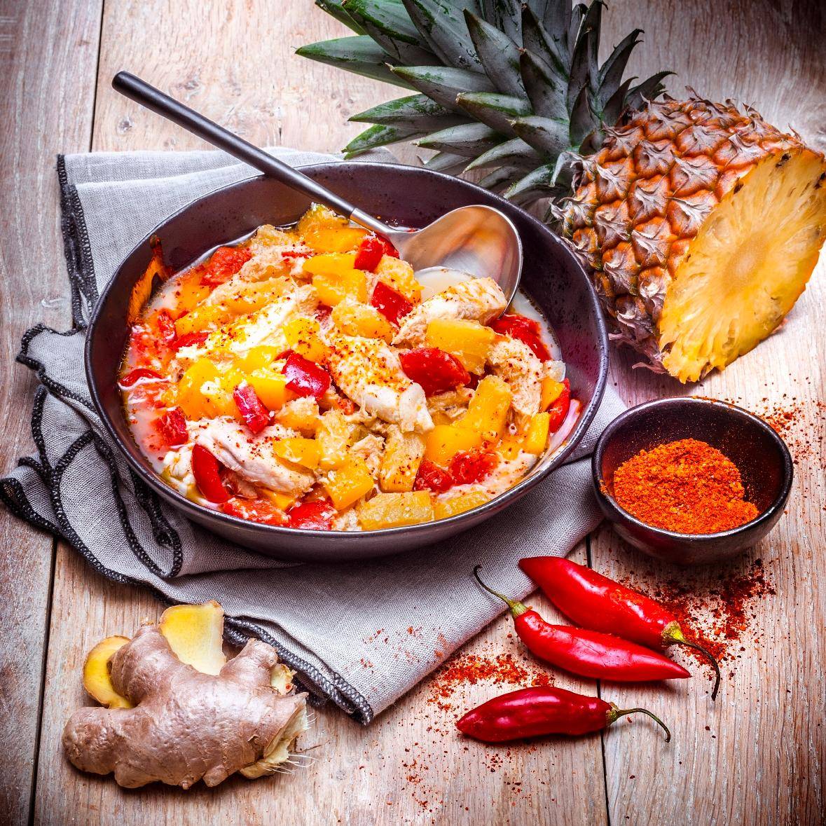 Mijoté de poulet façon thaï - Recepten Companion | Moulinex